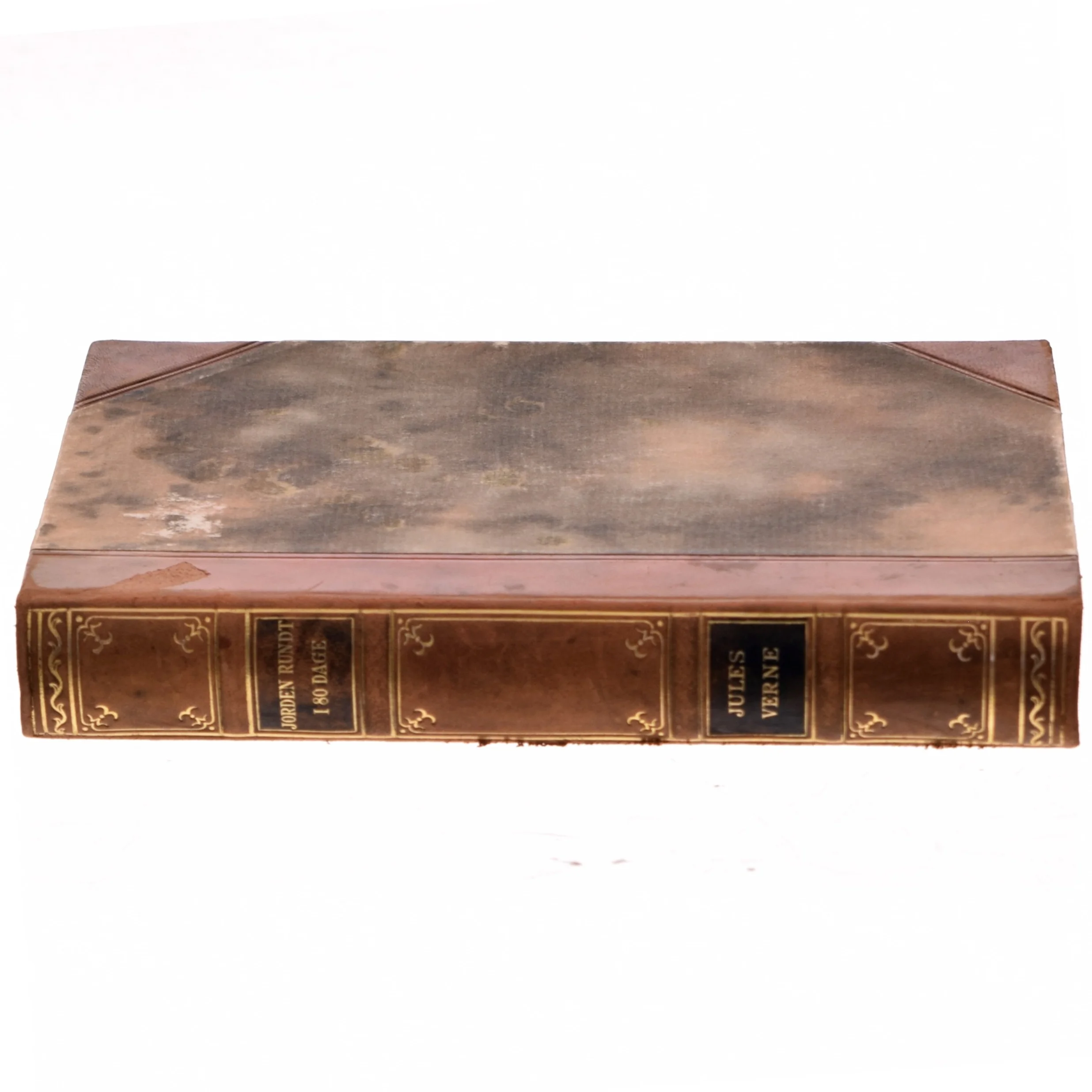 Jorden rundt i 80 Dage af Jules Verne (Bog)