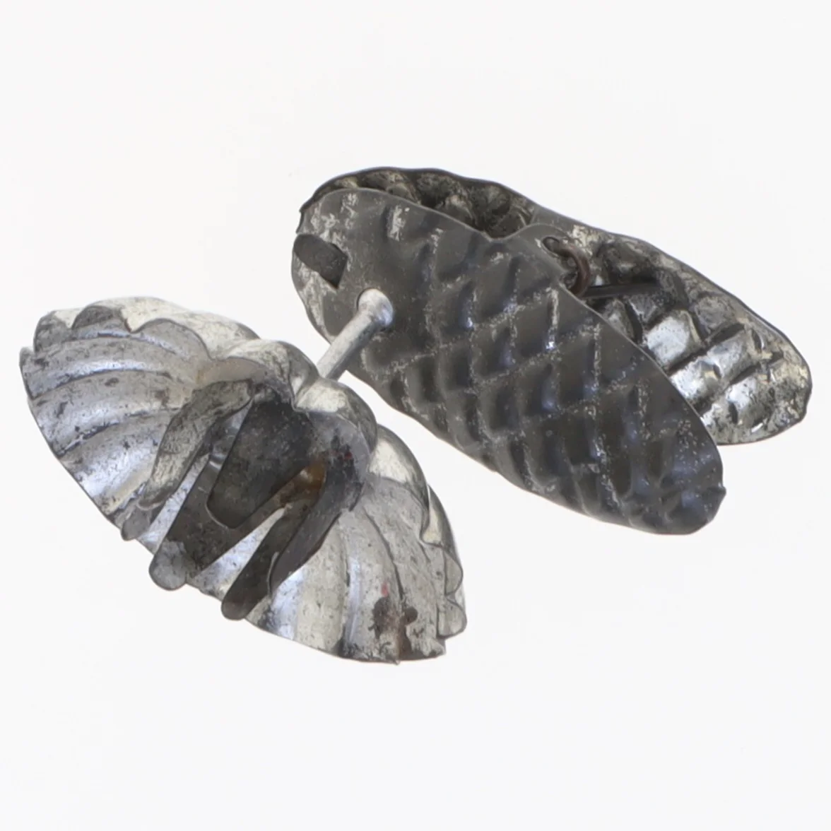 Antik klemme til juletræslys (str. Ø 4 cm)