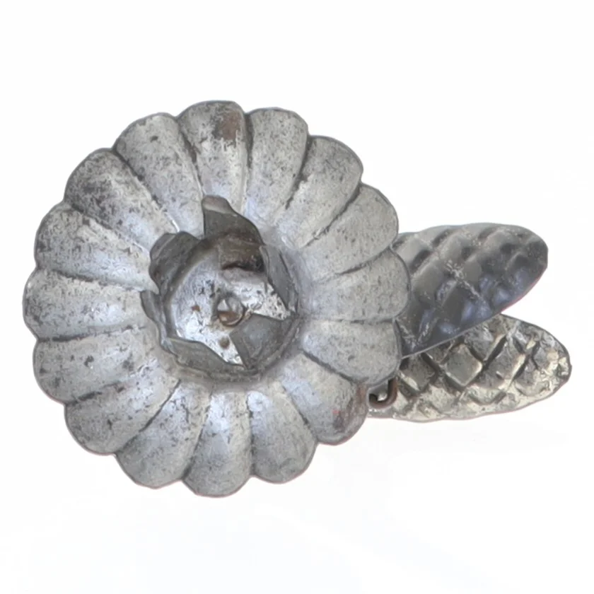 Antik klemme til juletræslys (str. Ø 4 cm)