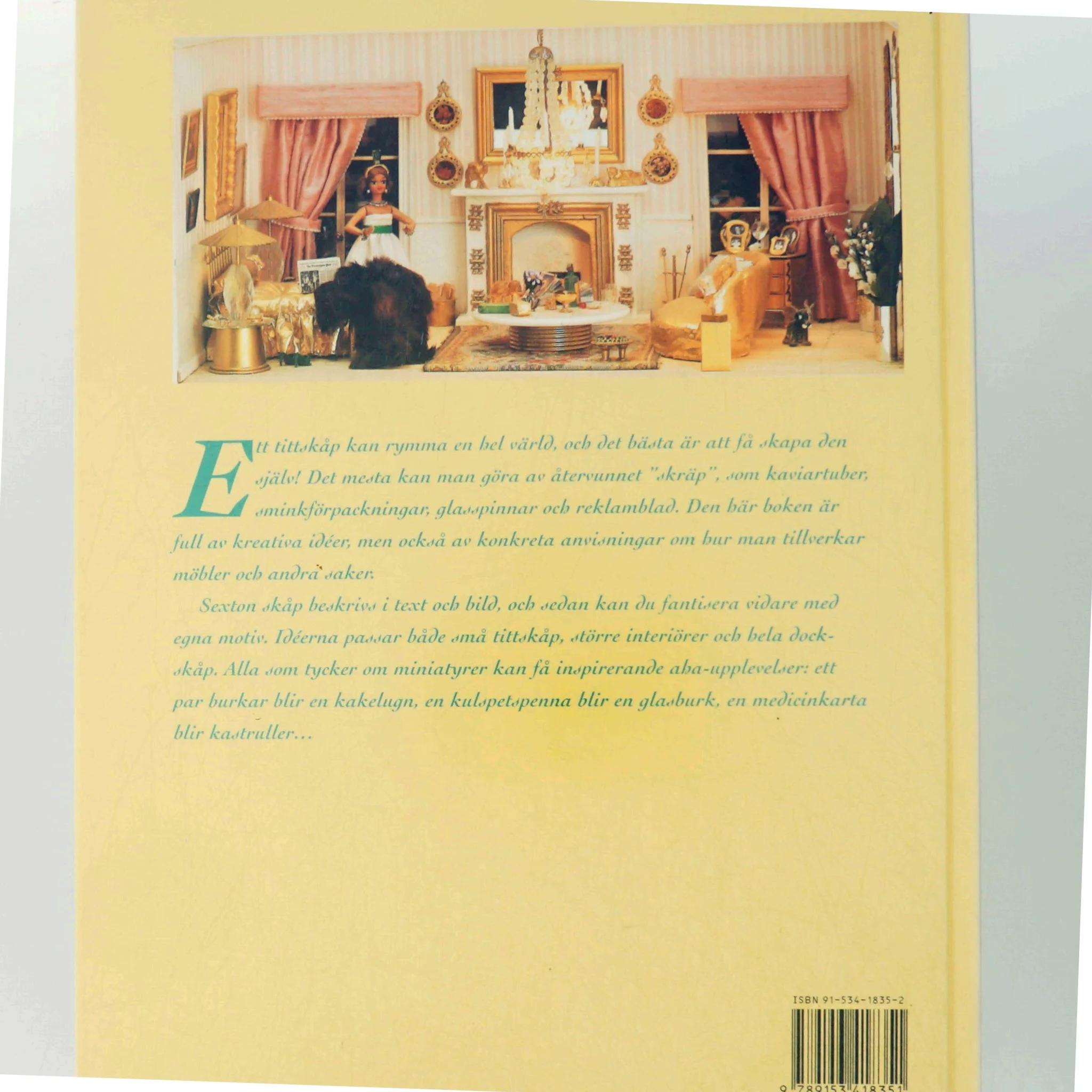 Inred tittskåp och dockskåp af Eva Malmsten (Bog)