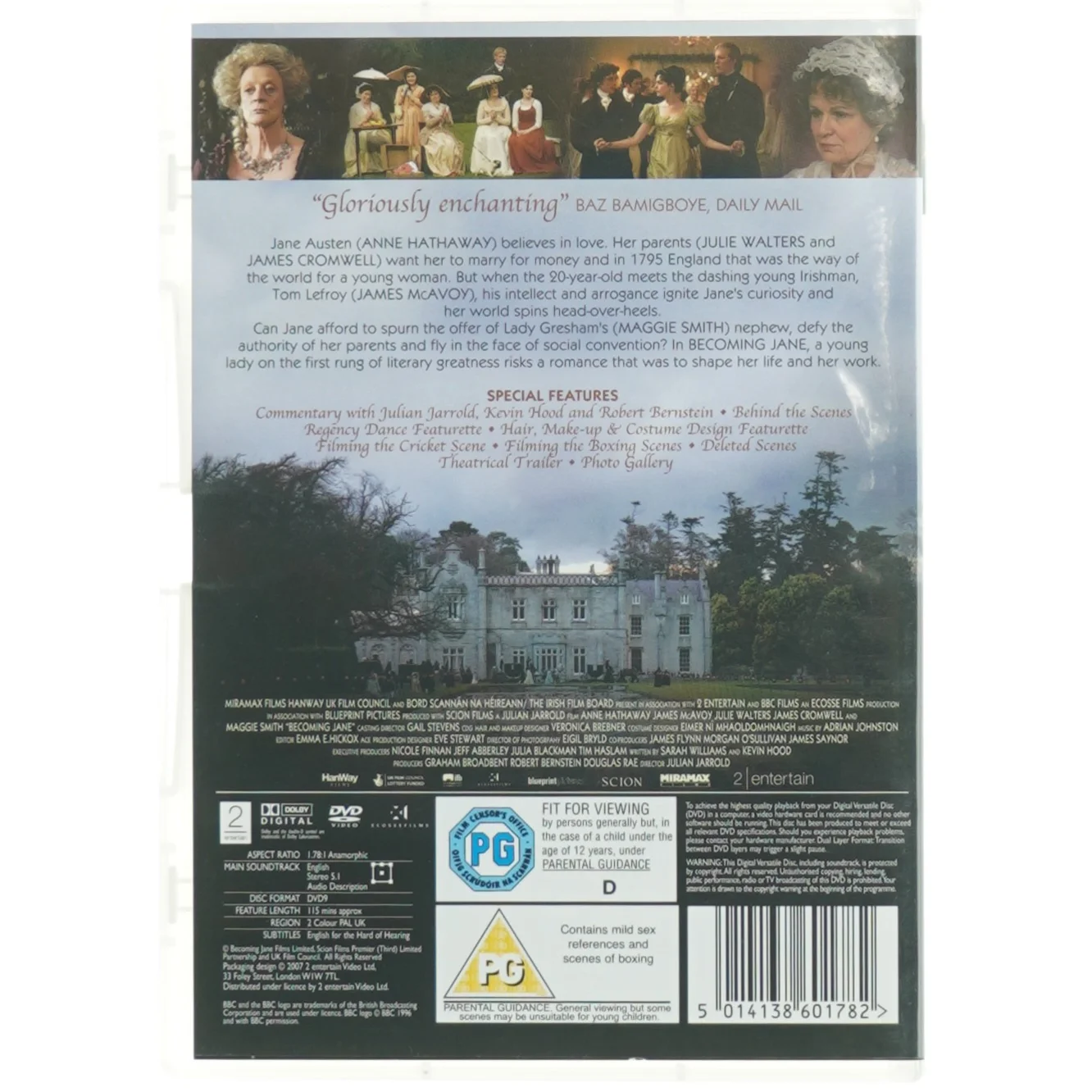 Becoming Jane DVD