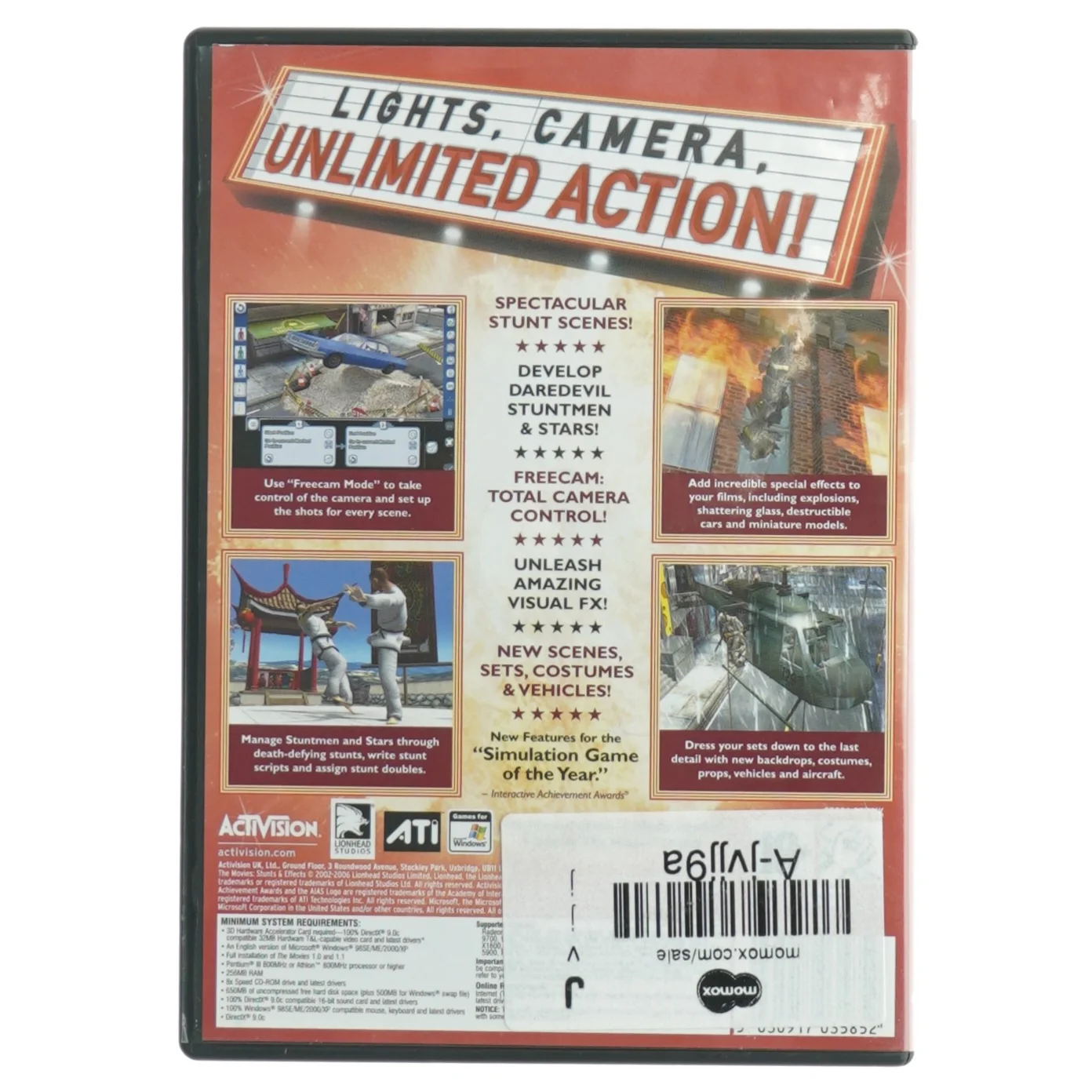 PC-spil 'The Movies: Stunts & Effects' udvidelsespakke