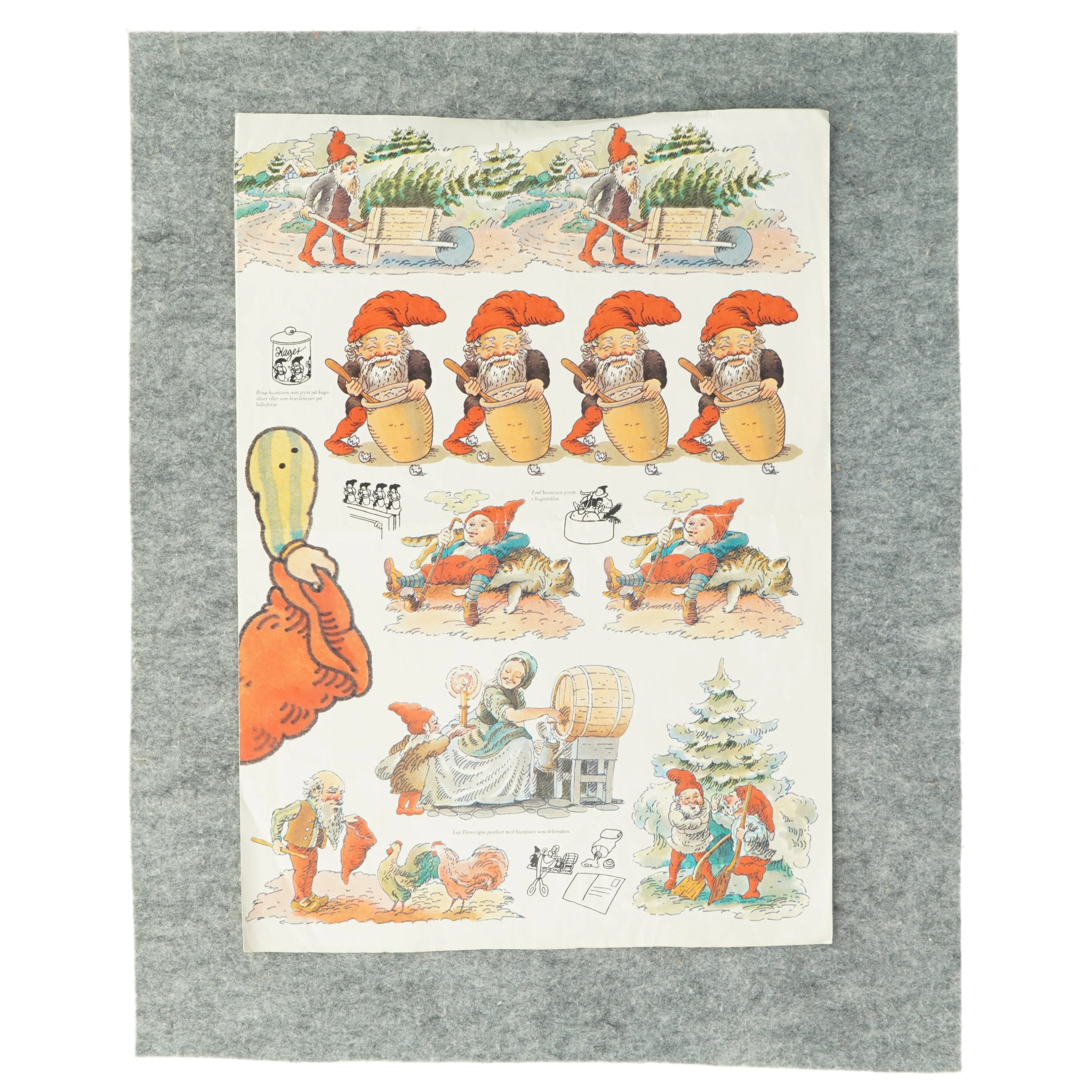 Kravlenisser (udklip) (str. 42 x 30 cm)