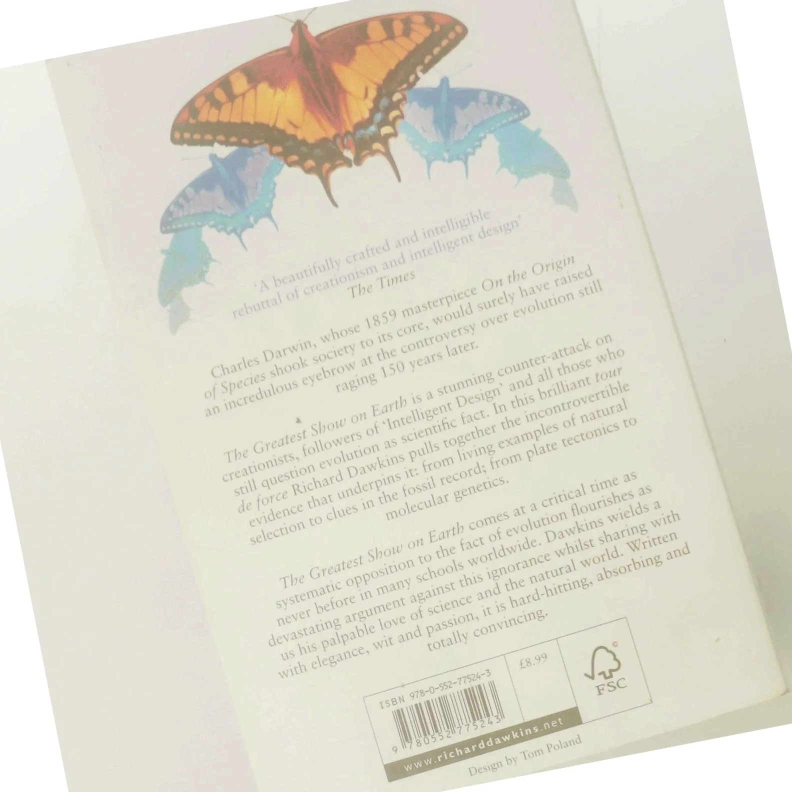 The greatest show on earth : the evidence for evolution af Richard Dawkins (Bog)