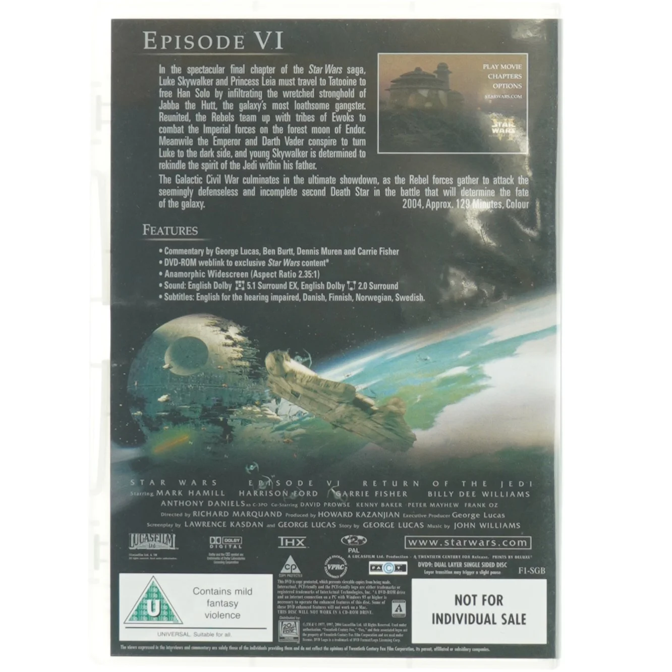 Star Wars: Return of the Jedi DVD