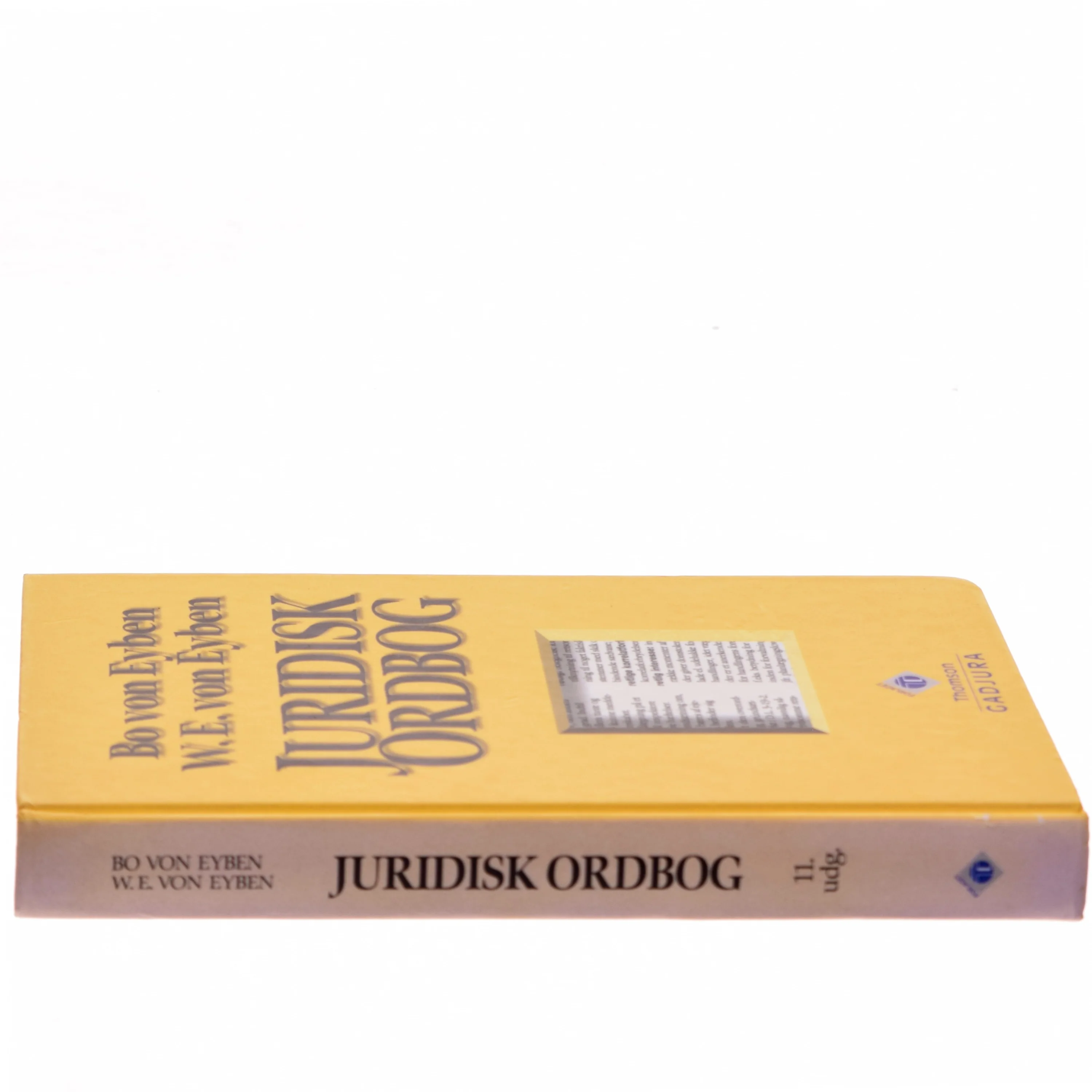 Juridisk Ordbog af Bo von Eyben (Bog)