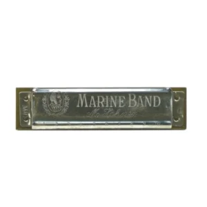 Mundharmonika, Marine Band (str. 10 x 2,5 x 2 cm)