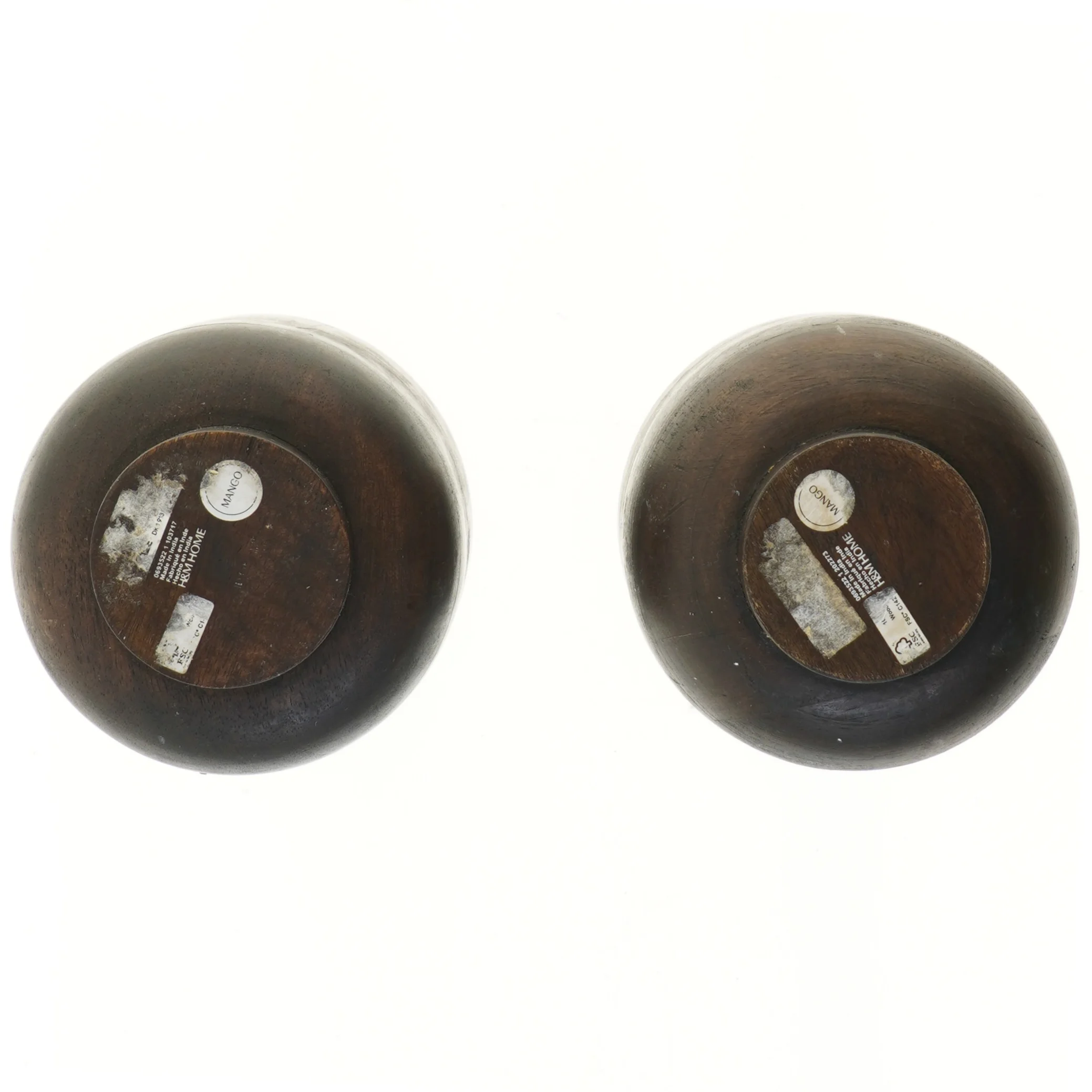 Potteskjulere i mangotræ fra H&M home