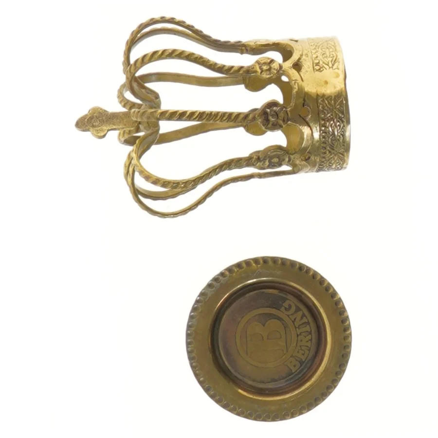  Krone lysestage fra Bering (str. 11 cm)