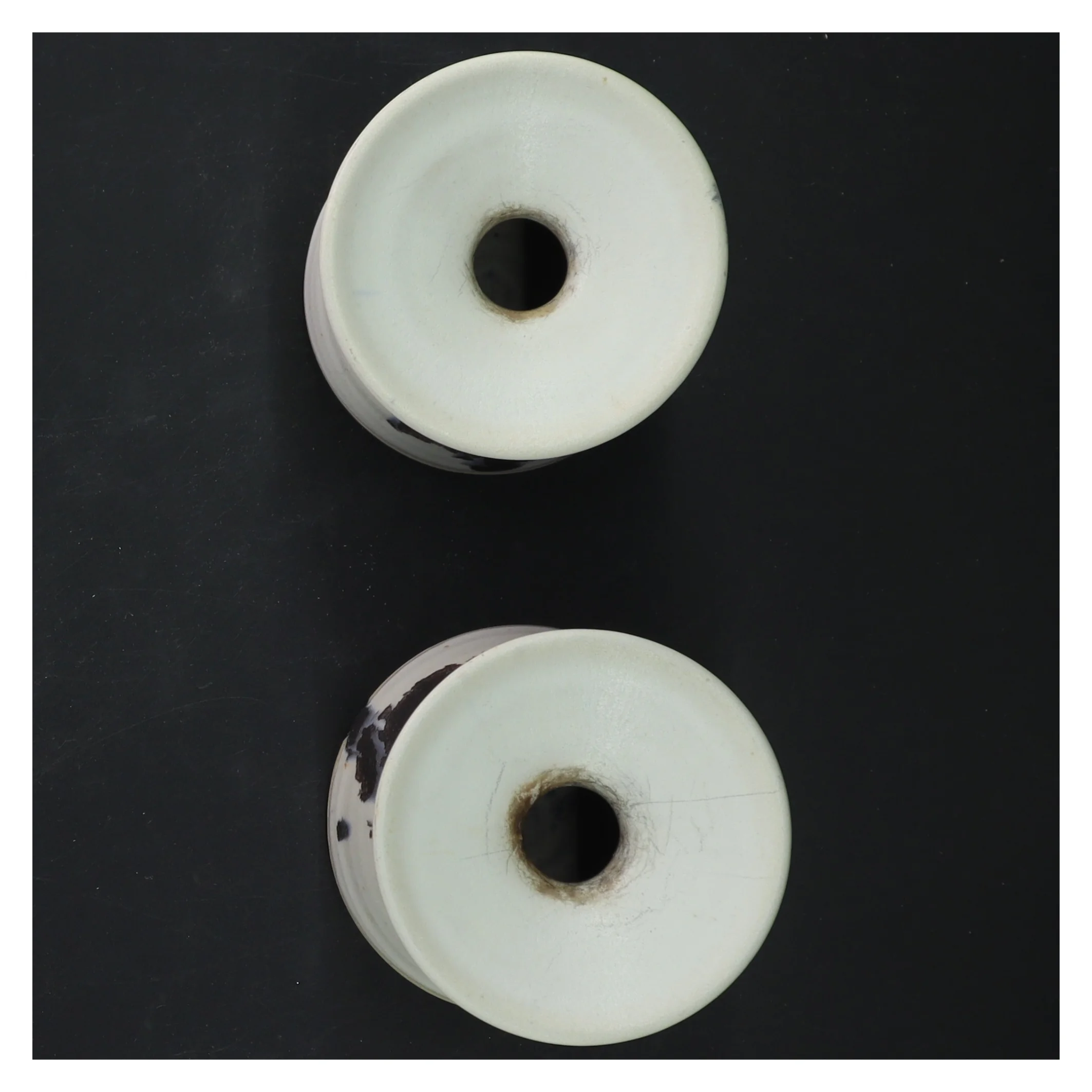 Keramik lysestager (str. 9 cm)