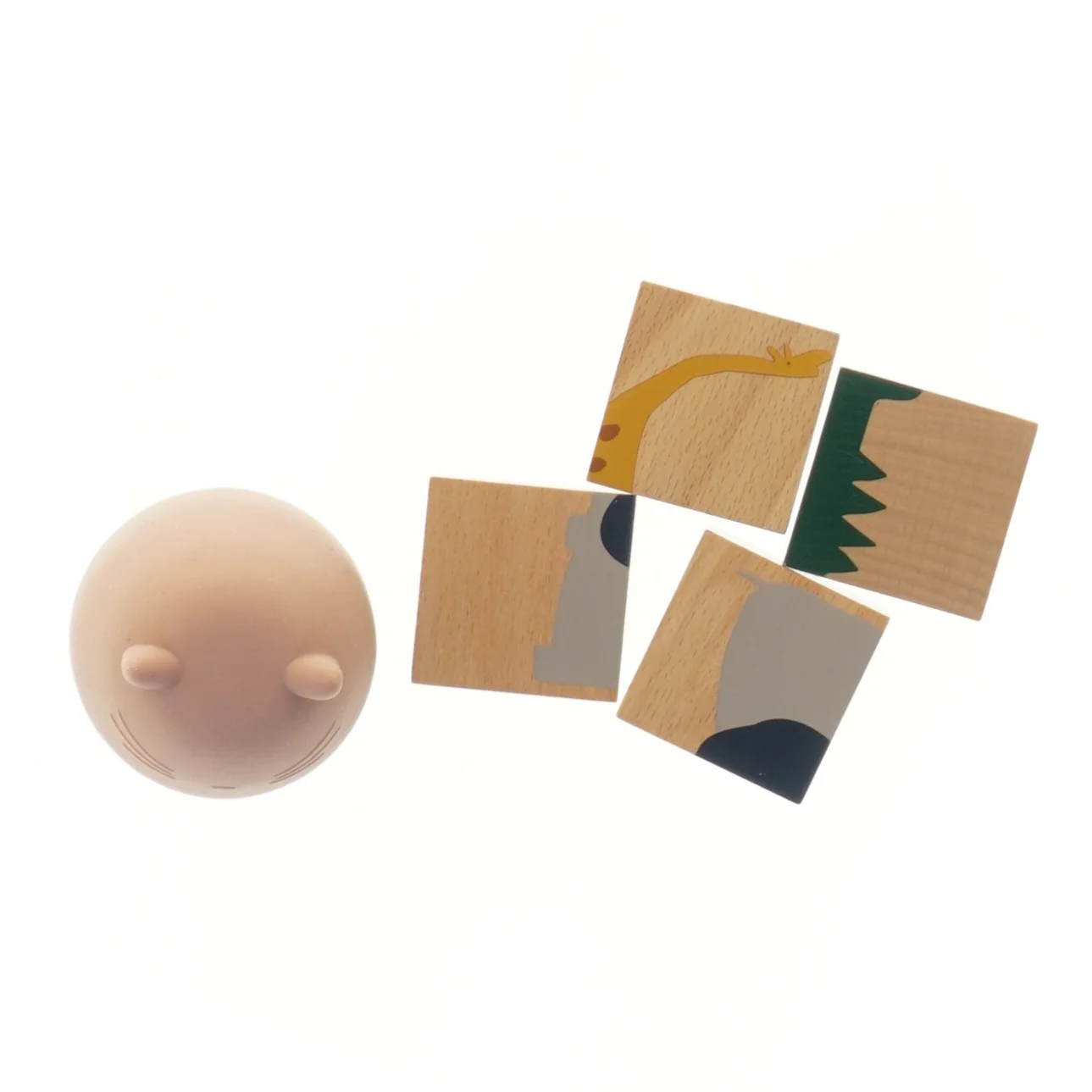 Liewood tumling og puslespil (str. 5x5x5 cm)