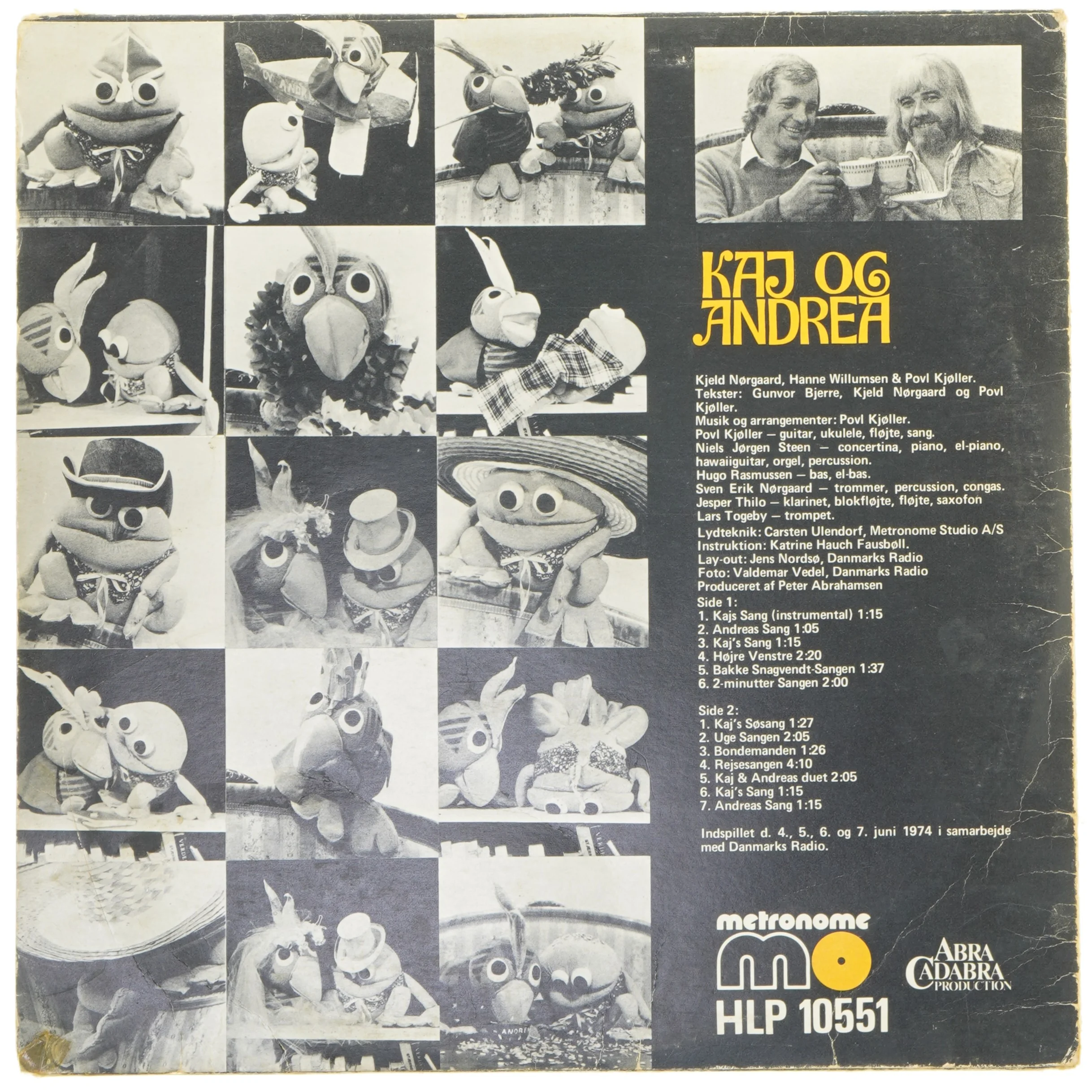 Kaj og Andrea LP fra Metronome