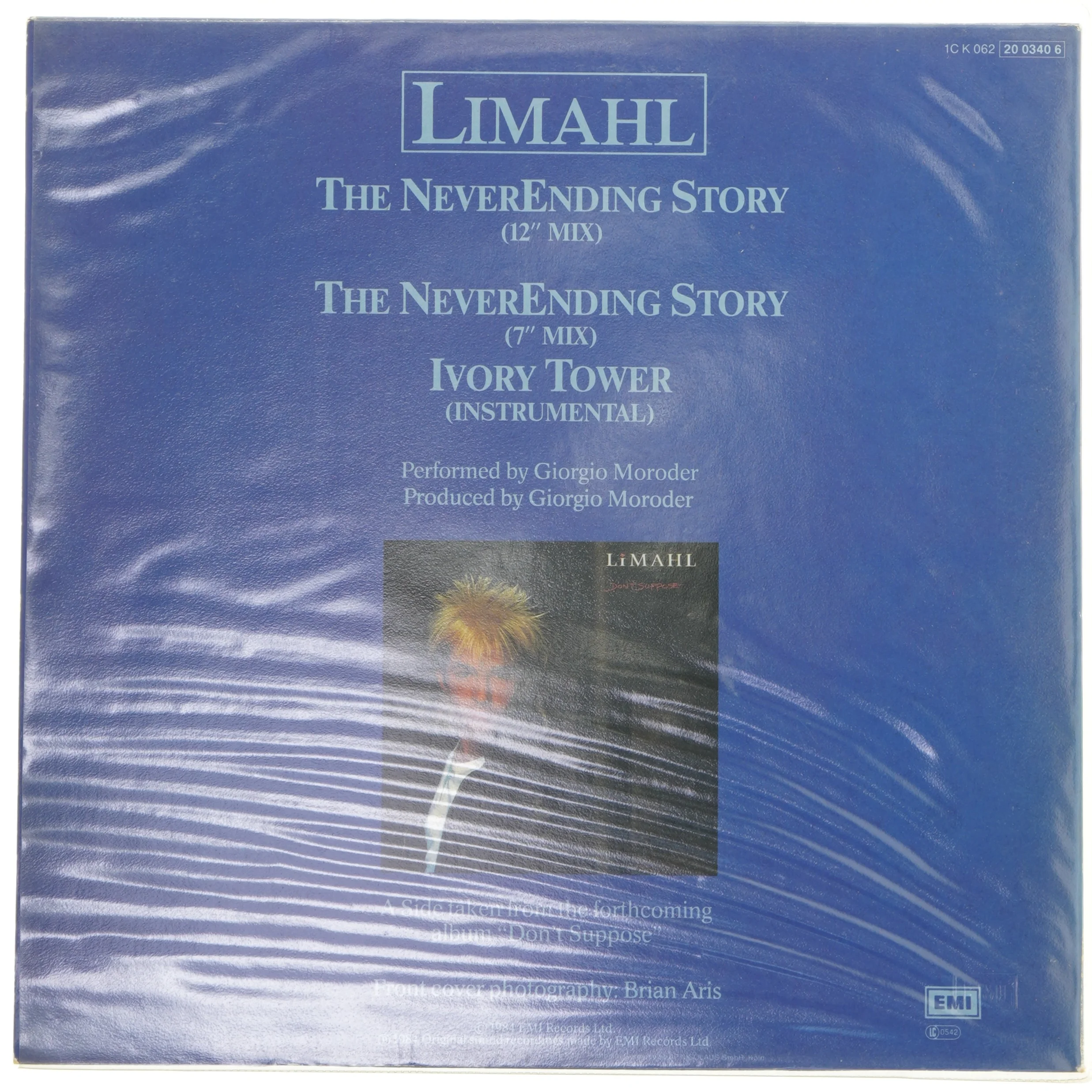 Limahl The NeverEnding Story LP fra EMI