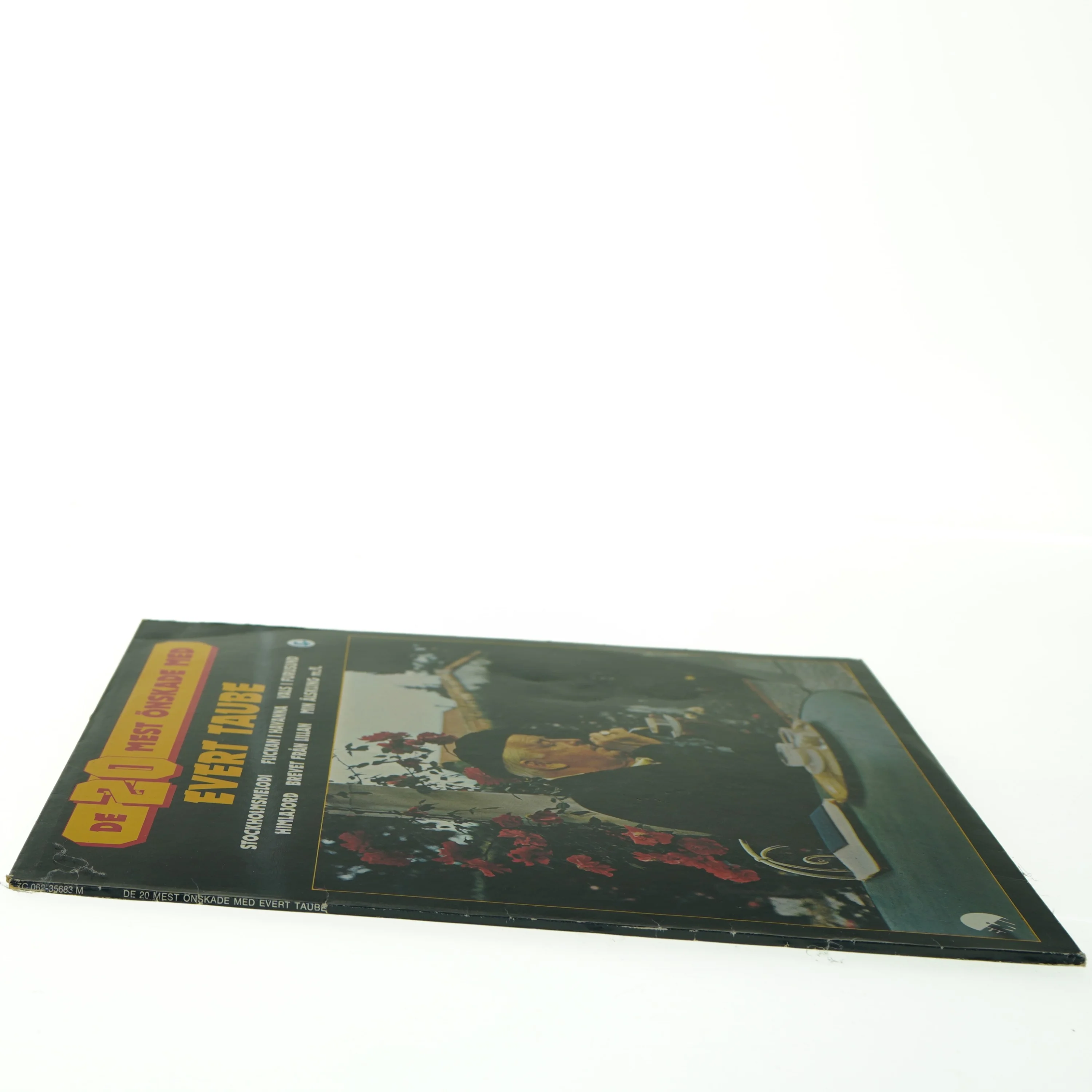 Evert Taube LP fra Warner Bros. Records (str. 31 x 31 cm)