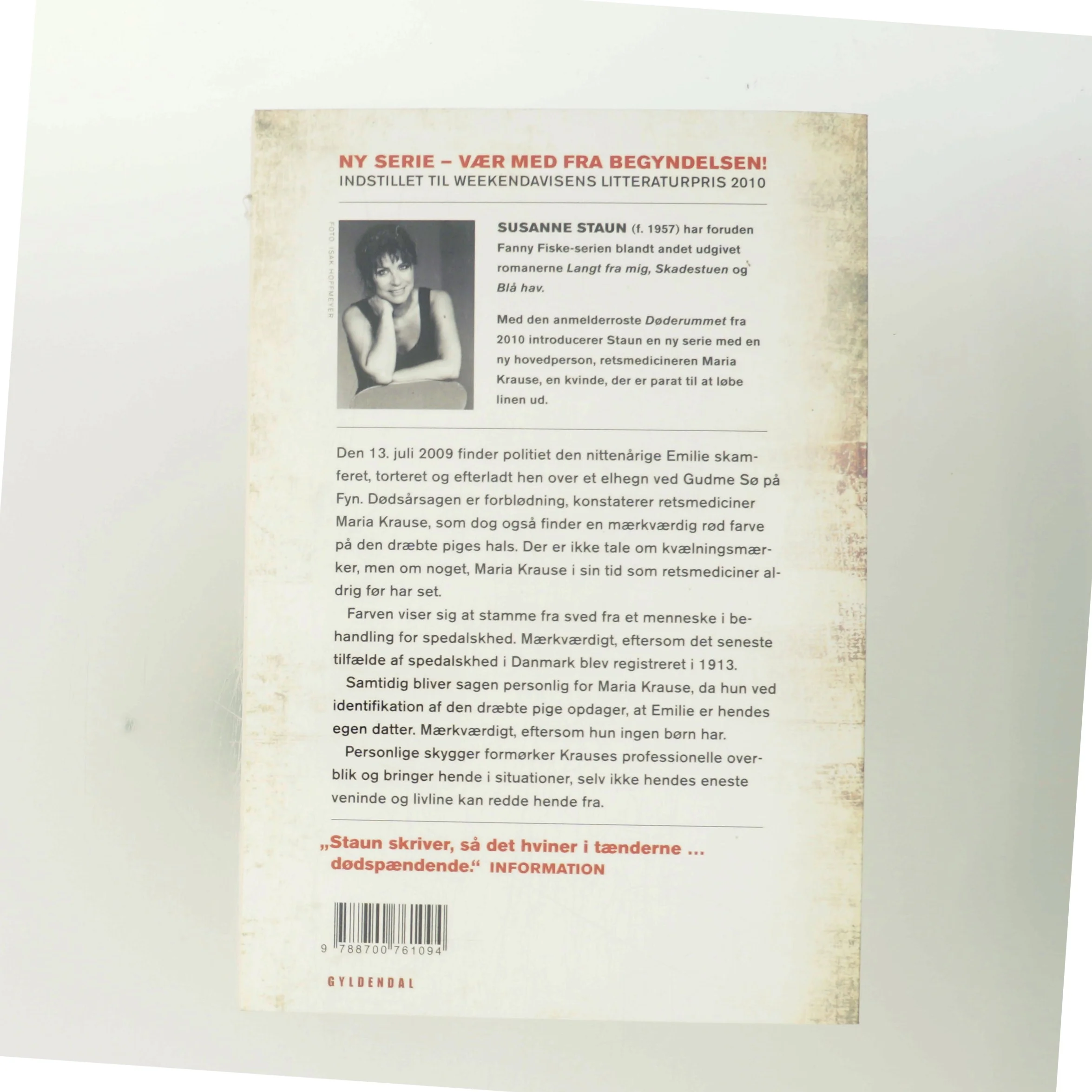 Døderummet af Susanne Staun fra Gyldendal (Bog)