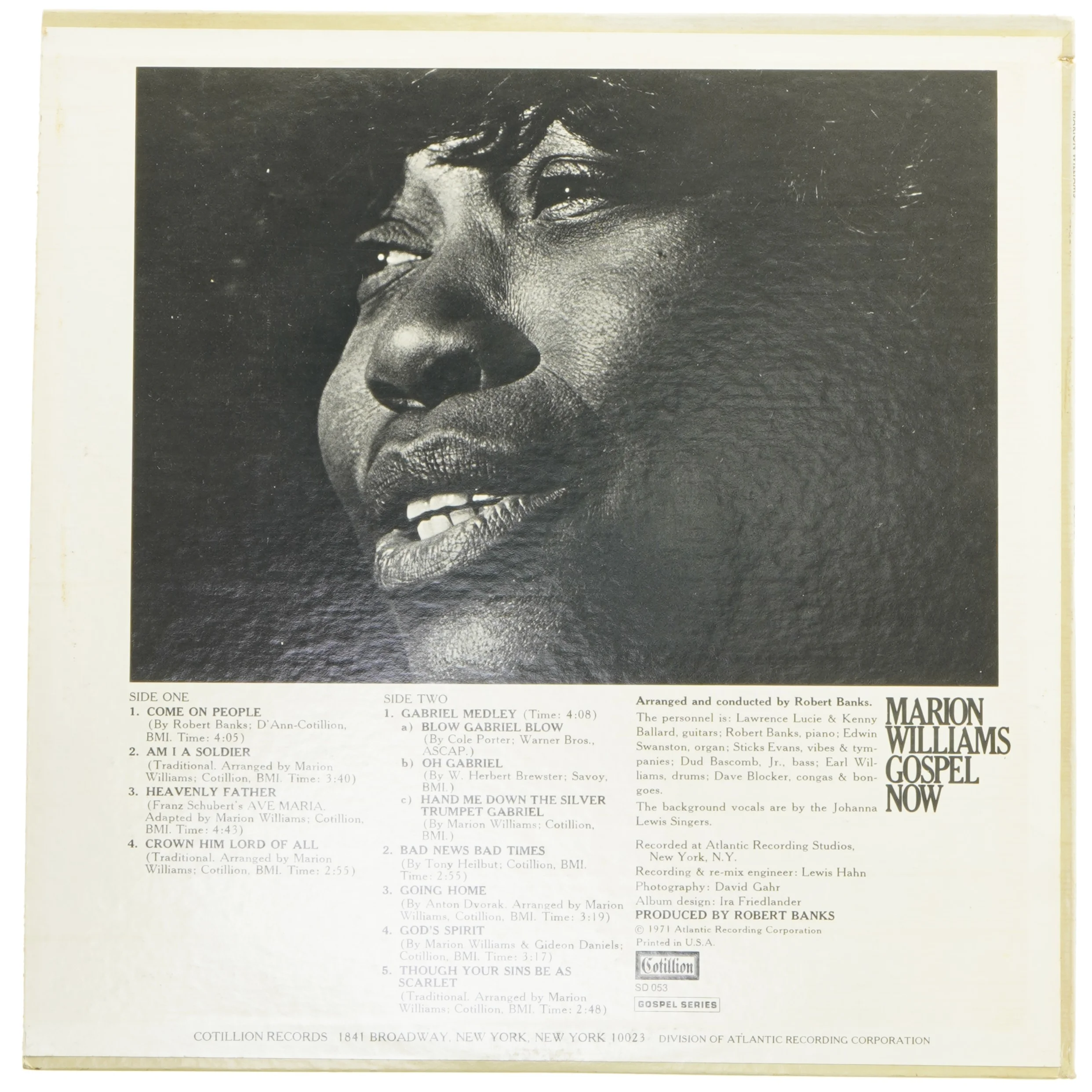 Marion Williams Gospel Now LP