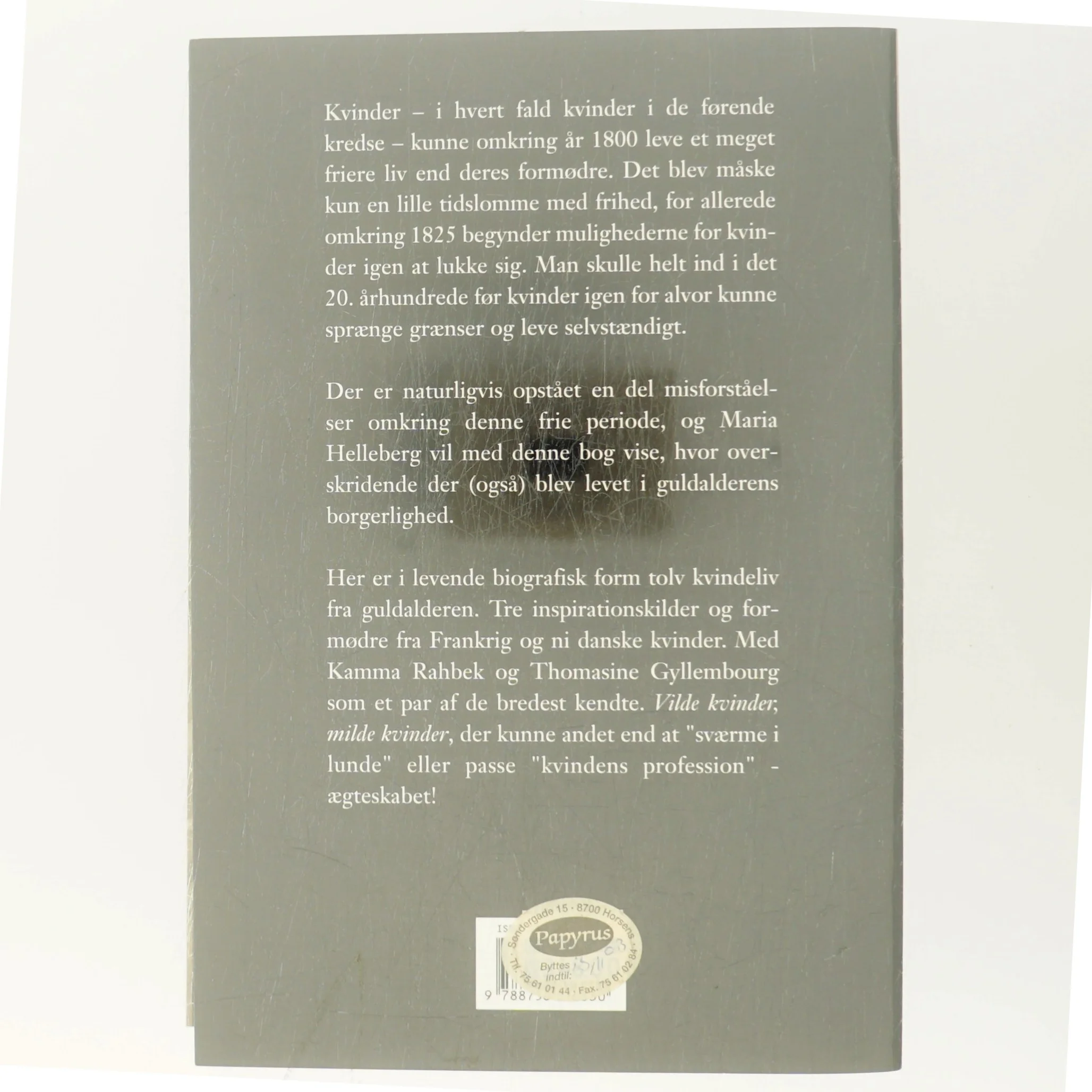 Vilde Kvinder Milde Kvinder af Maria Helleberg (Bog)