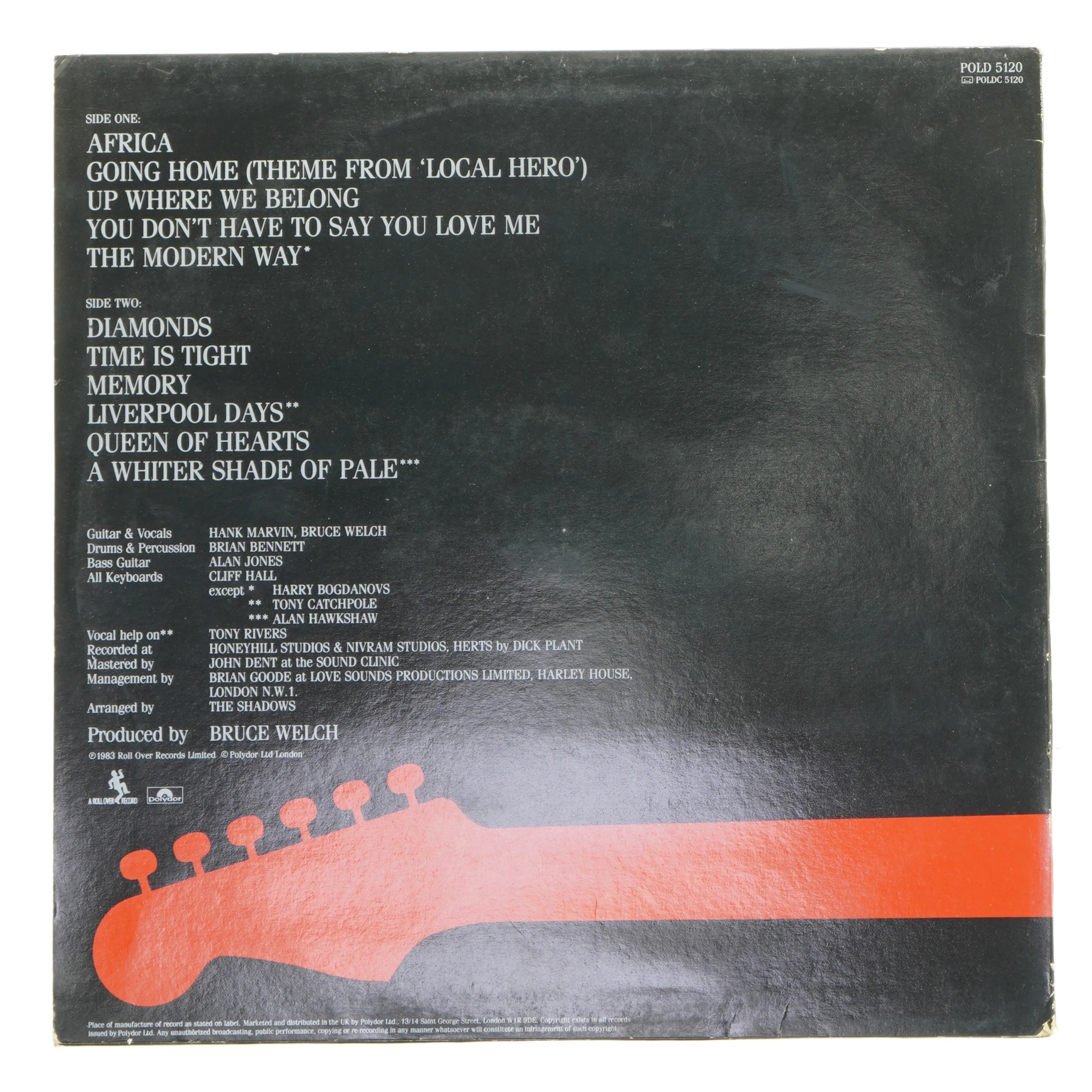 The Shadows XXV vinyl album