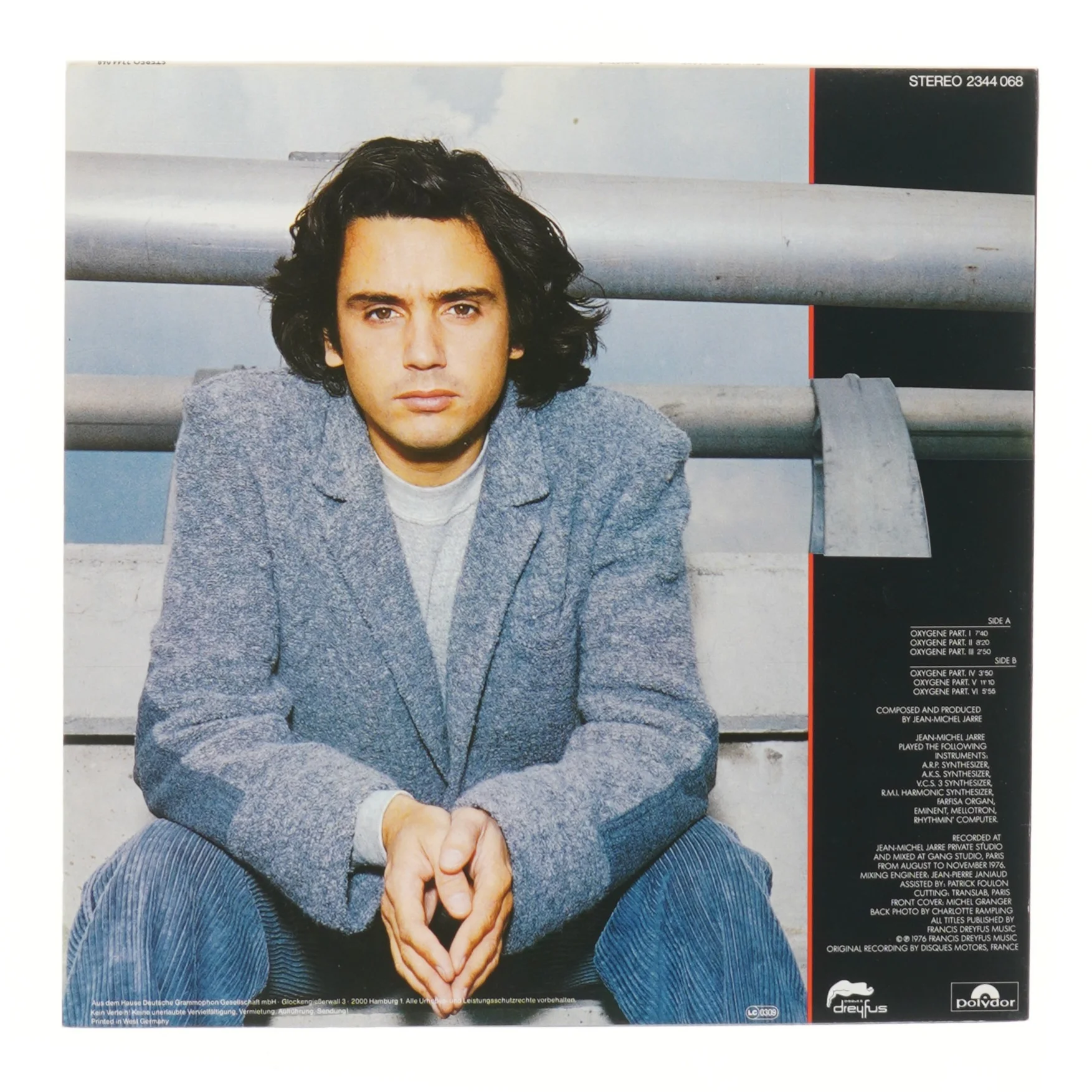 Jean Michel Jarre - Oxygene LP fra Jean Michel Jarre