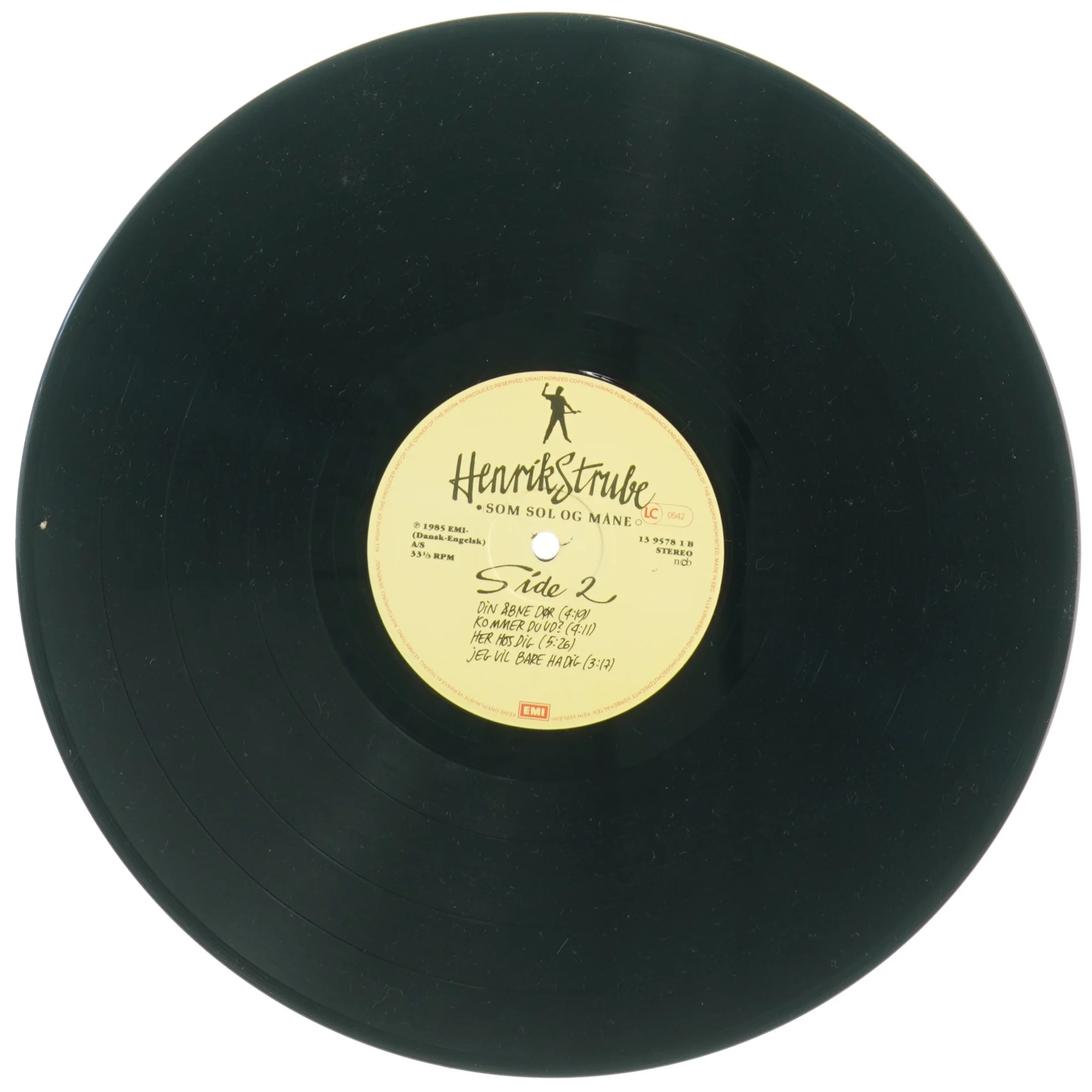 Henrik Strube Sol sol og måne LP (str. 31 x 31 cm)