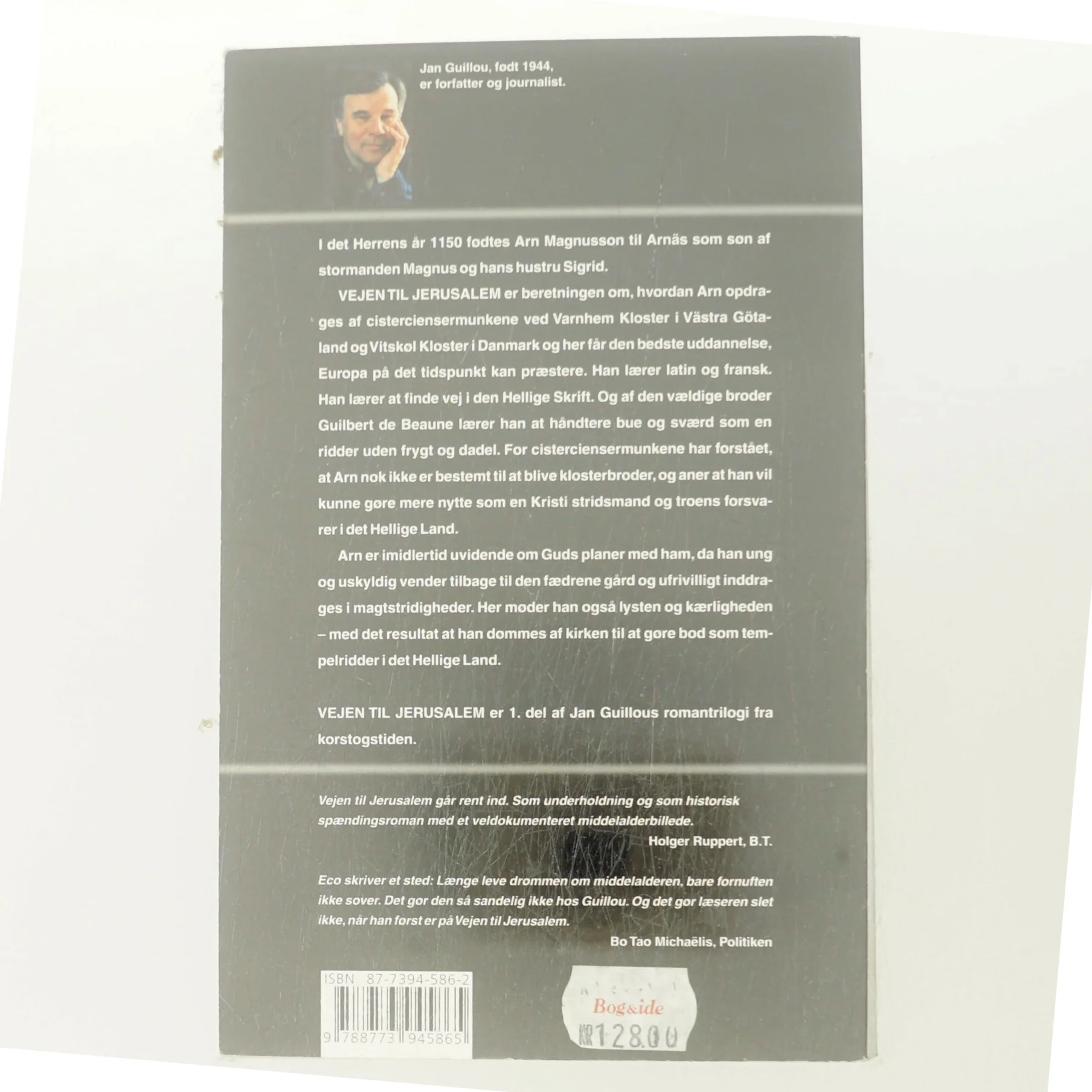 Vejen til Jerusalem af Jan Guillou (Bog)
