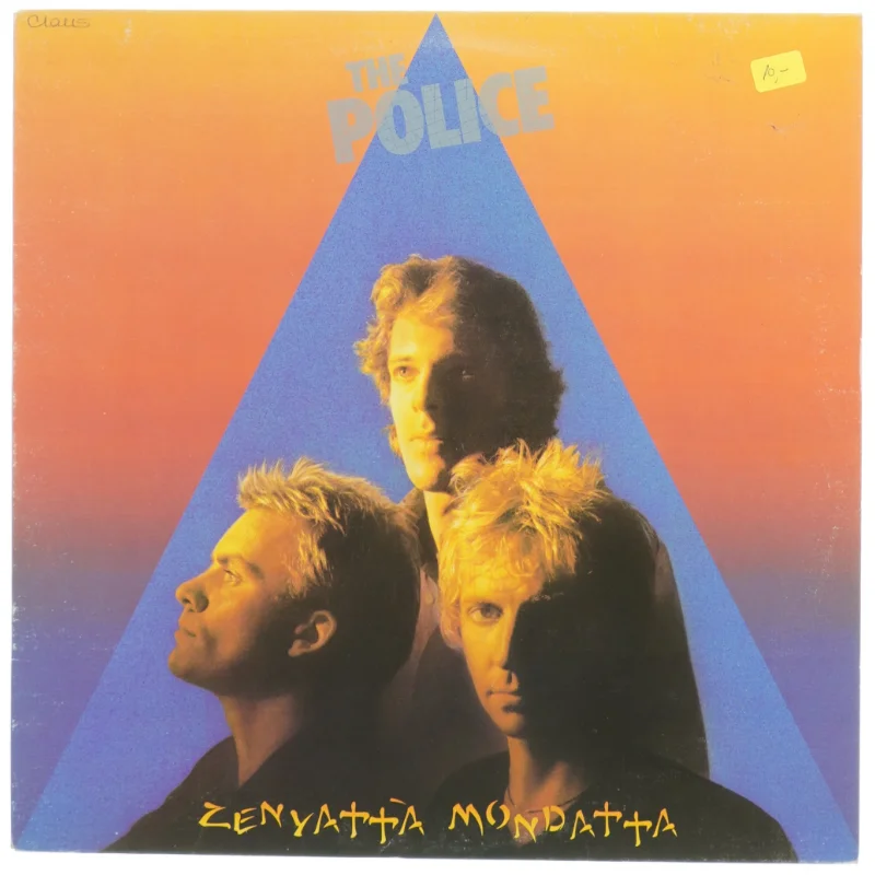 The Police - Zenyatta Mondatta Vinyl LP fra A&M Records (str. 31 x 31 cm)