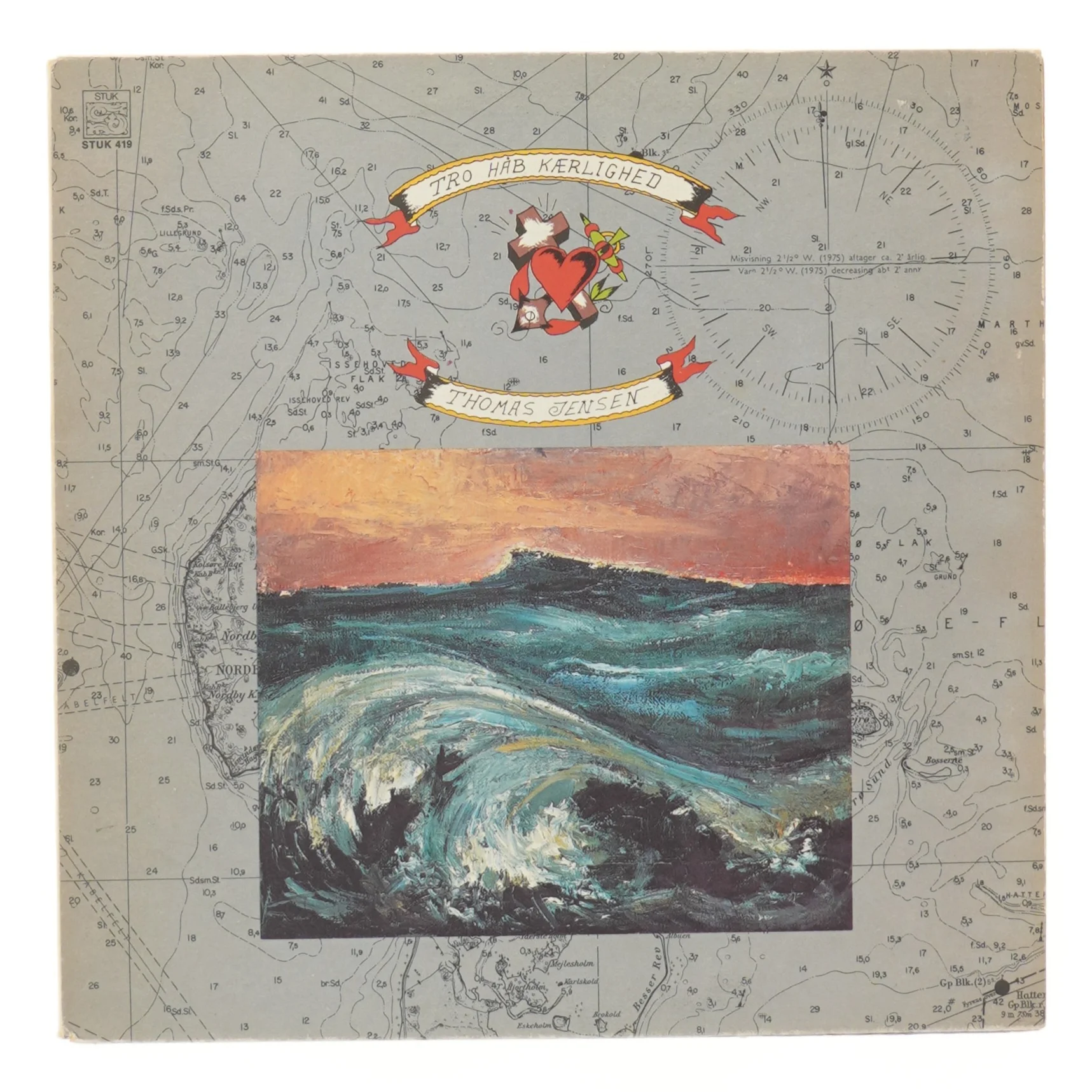 LP-album Tro, håb, kærlighed af Thomas Jensen fra Thomas Jensen