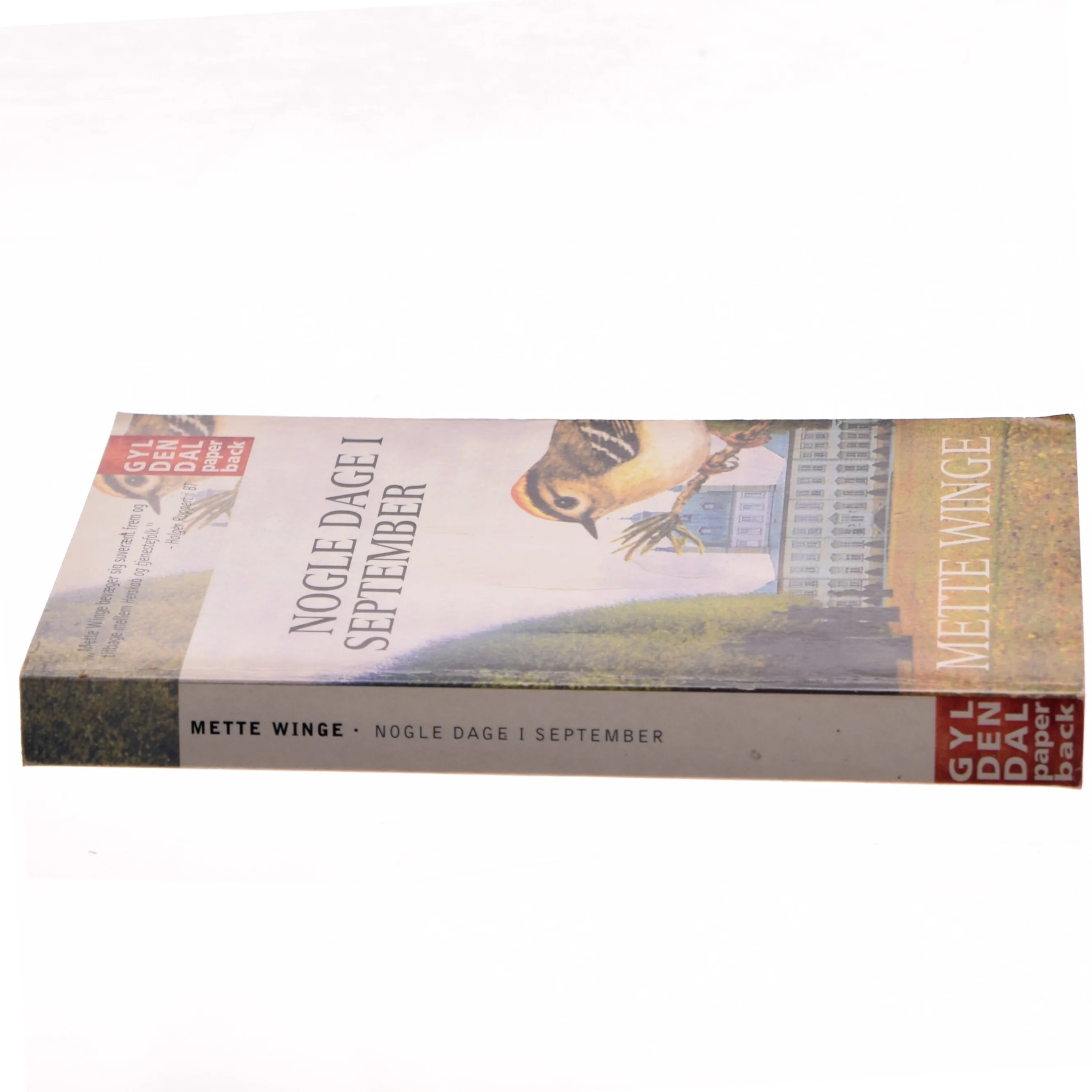 Nogle dage i september : en familieroman af Mette Winge (Bog)