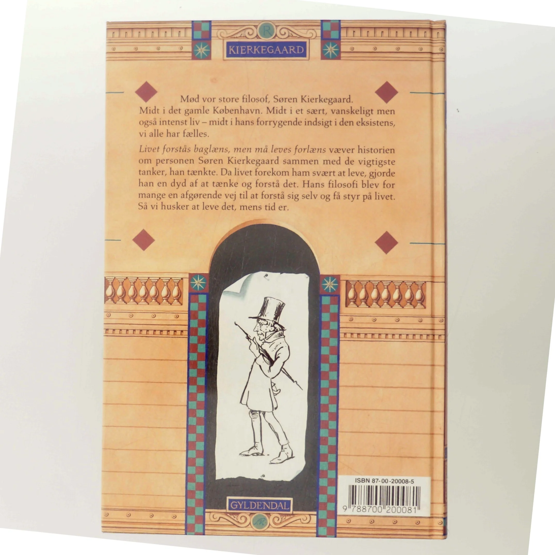 Livet forstås baglæns, men må leves forlæns : historien om Søren Kierkegaard af Peter Thielst (Bog)