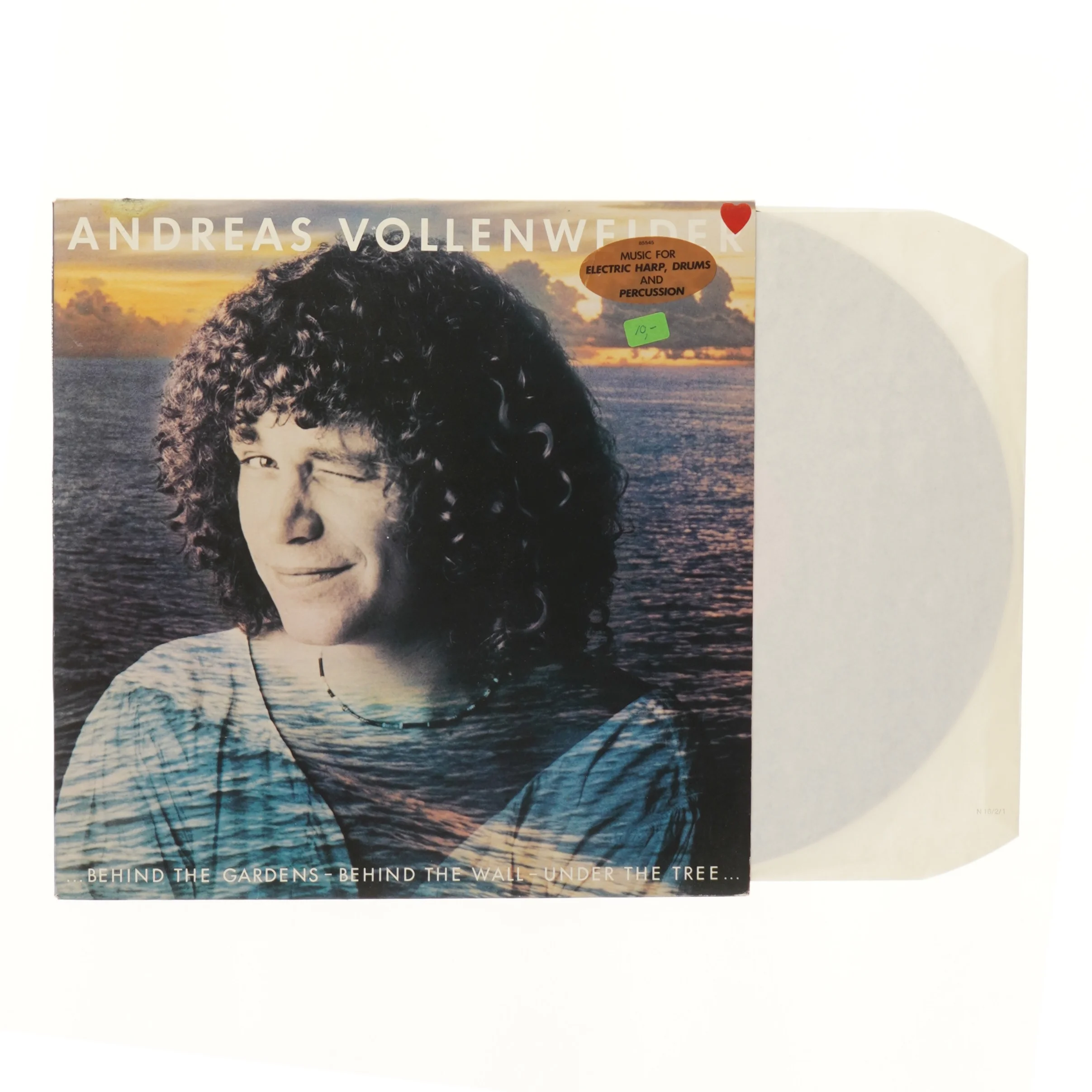 Vinyl LP 'Behind the Gardens, Behind the Wall, Under the Tree' af Andreas Vollenweider