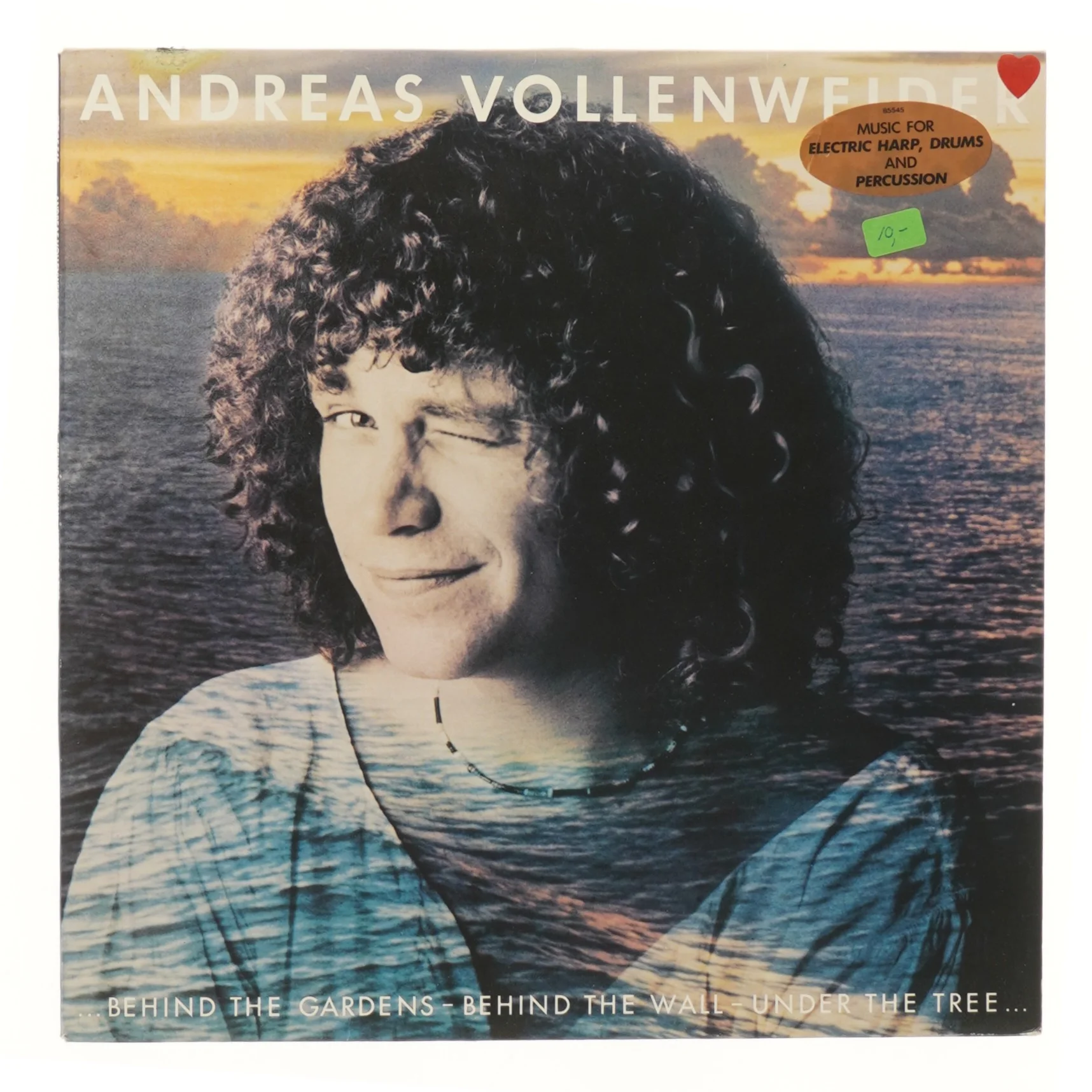 Vinyl LP 'Behind the Gardens, Behind the Wall, Under the Tree' af Andreas Vollenweider
