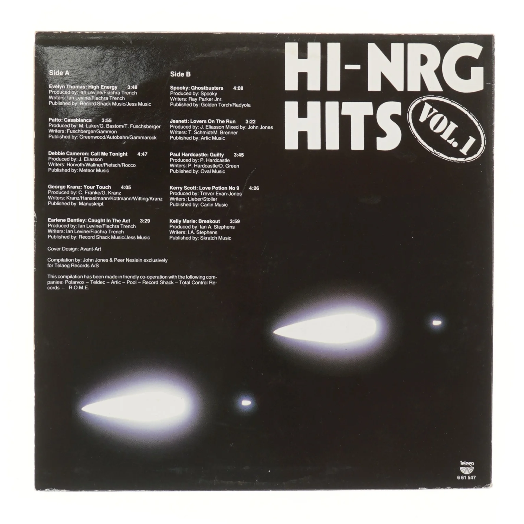 HI-NRG Hits Vol. 1 Vinyl