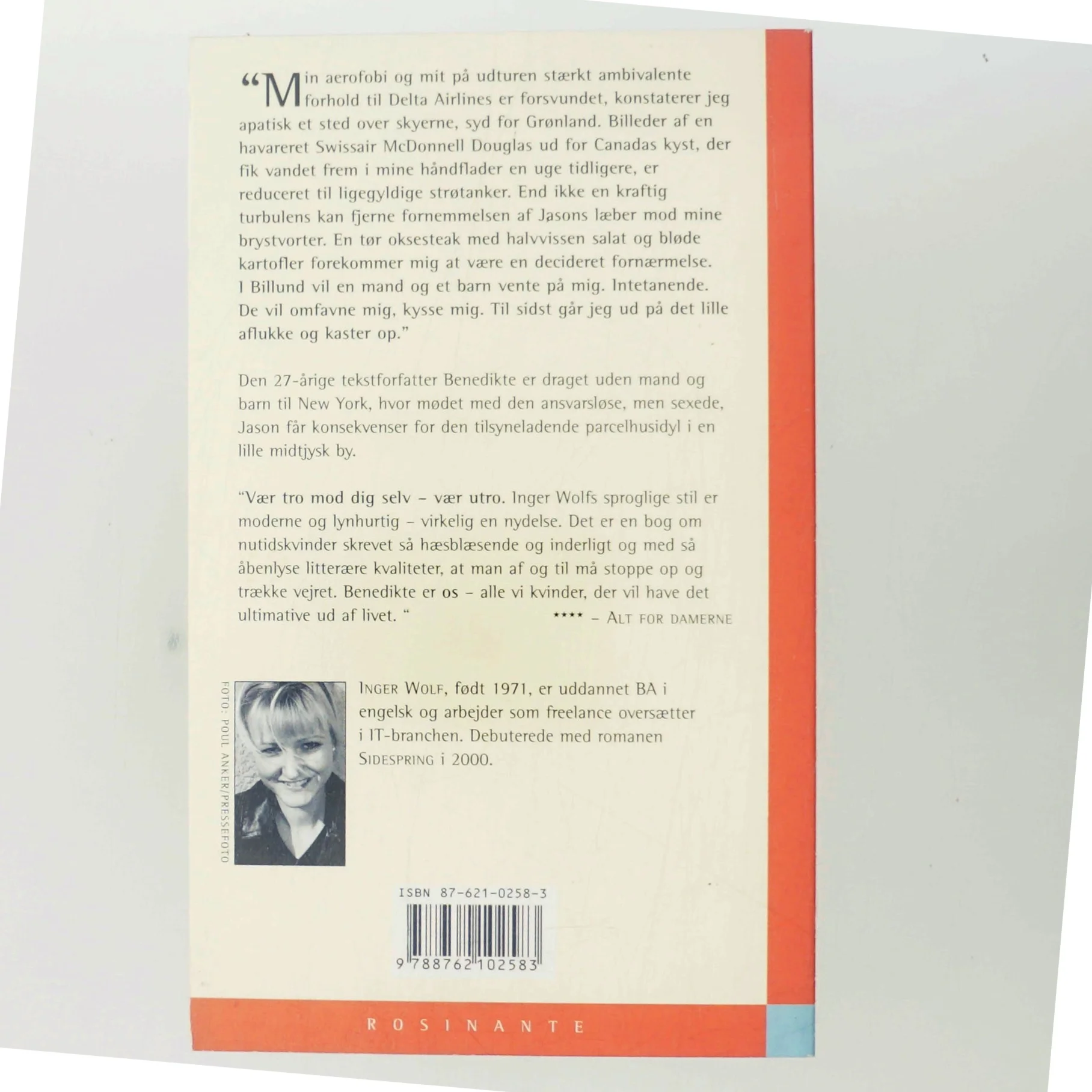 Sidespring : roman af Inger Wolf (Bog)