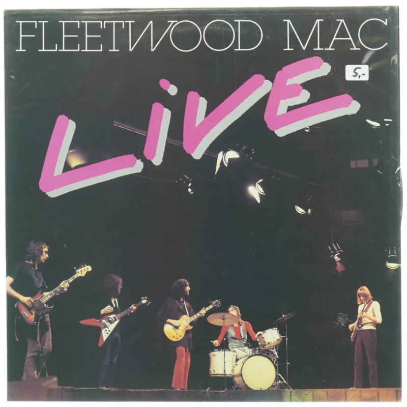 Fleetwood Mac Live LP fra Fleetwood Mac (str. 31 x 31 cm)