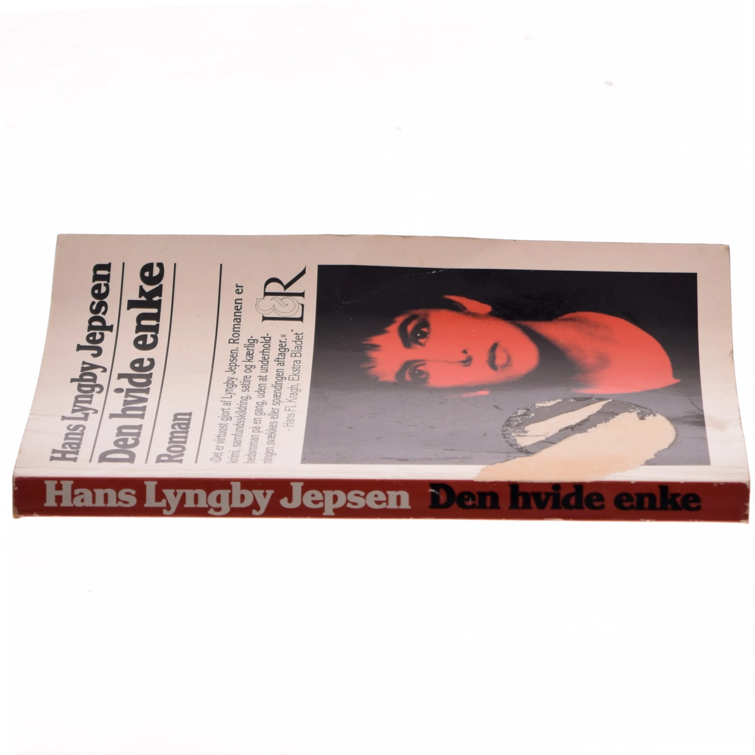 Den hvide enke : roman af Hans Lyngby Jepsen (Bog)