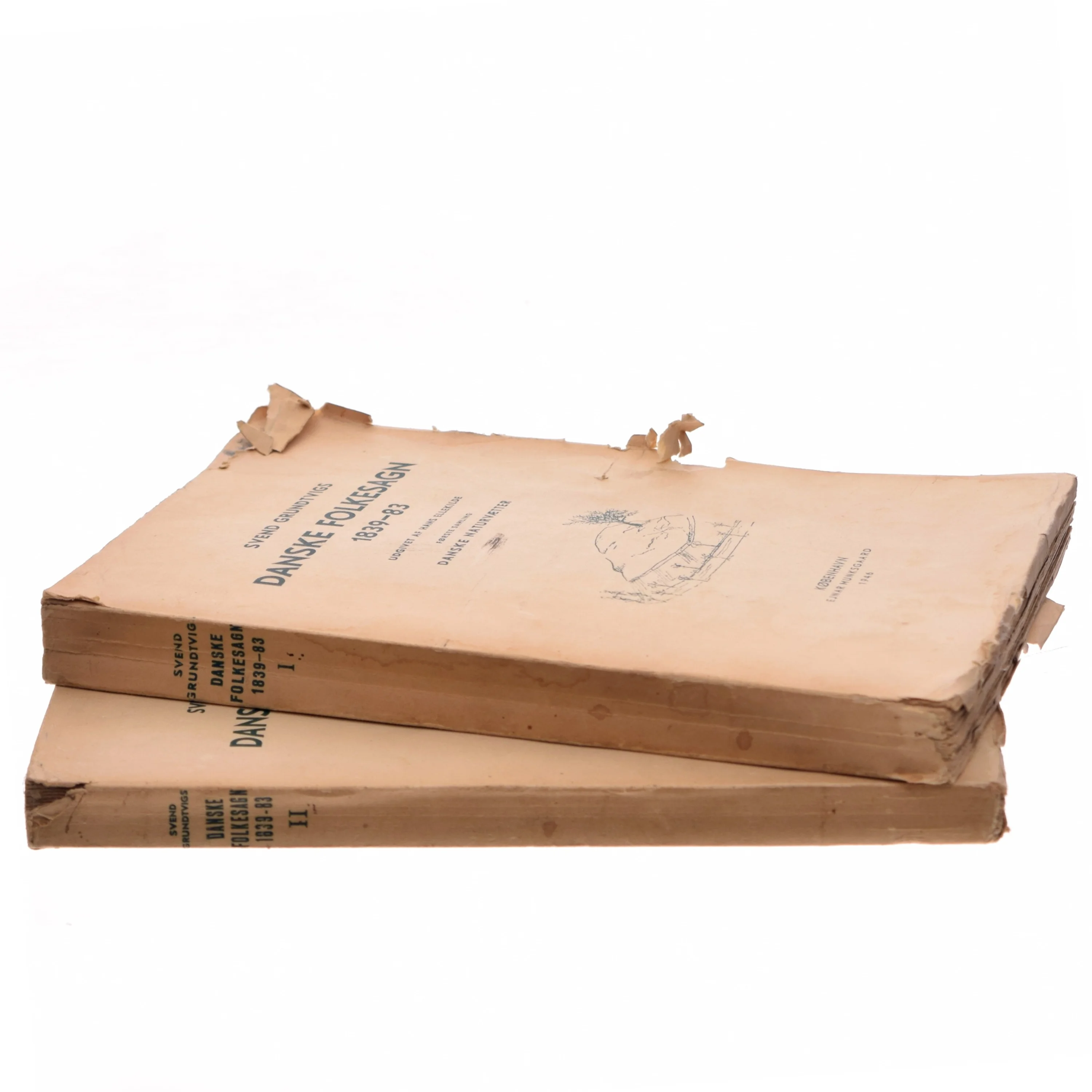 Danske Folkesagn 1839-83 af Svend Grundtvig (Bog)