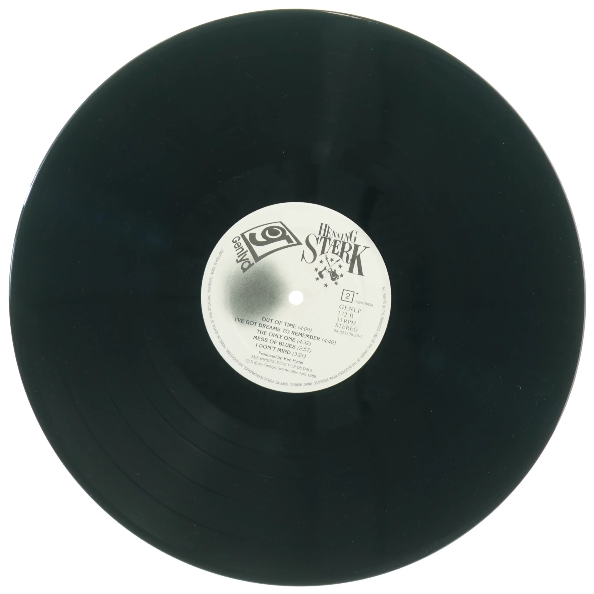 Henning Stærk - Dreams To Remember LP fra Genlyd Grammofon (str. 31 x 31 cm)