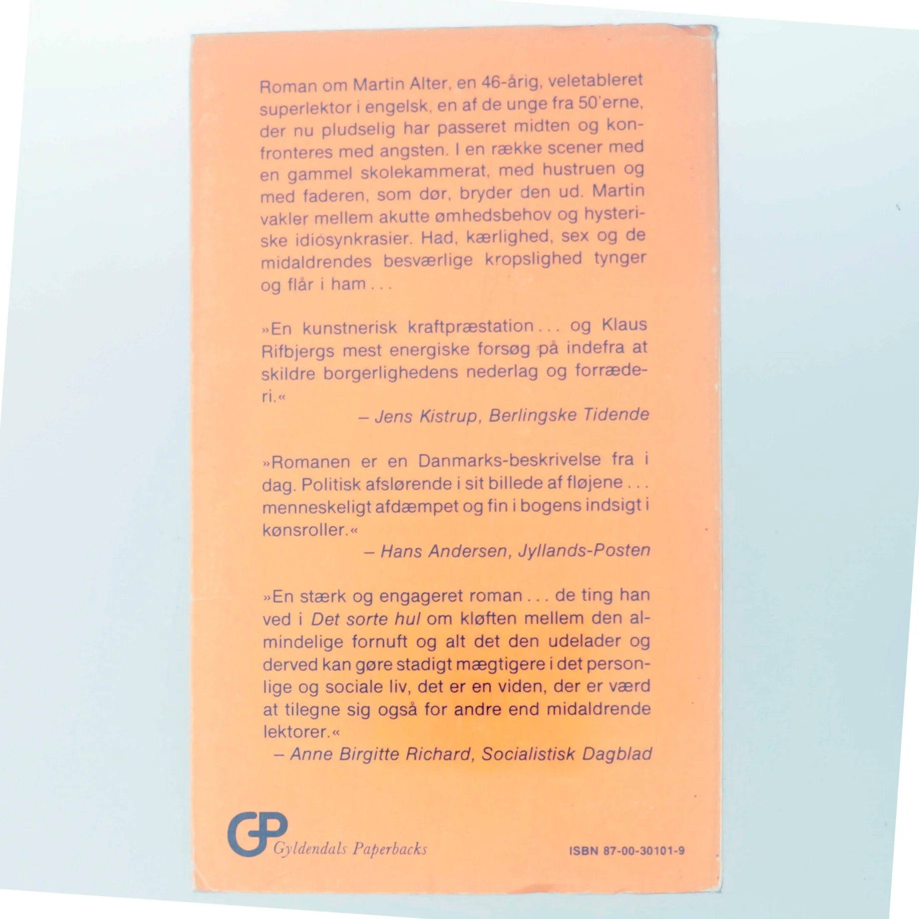 Det sorte hul af Klaus Rifbjerg (Bog)