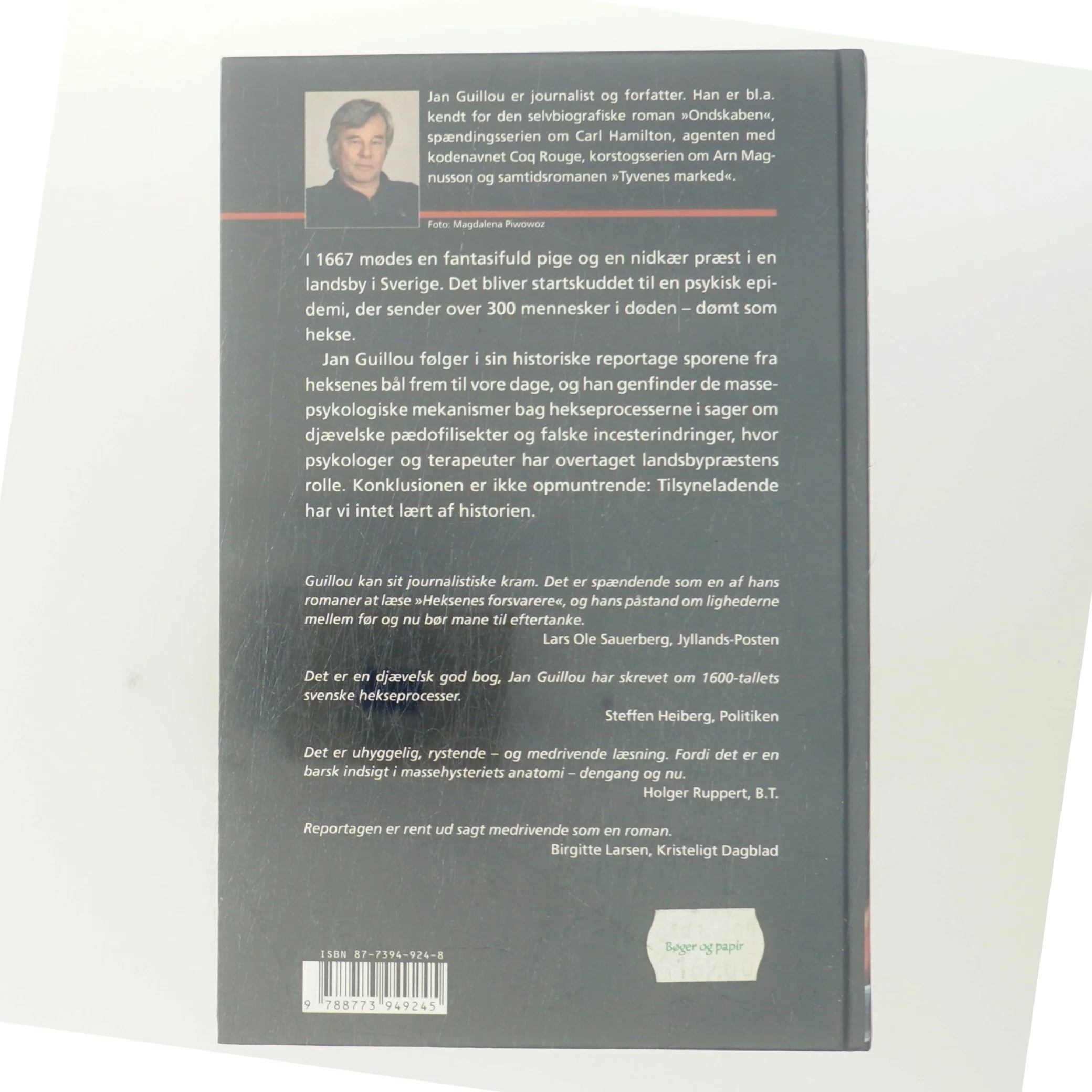 Heksenes forsvarere : en historisk reportage af Jan Guillou (Bog)