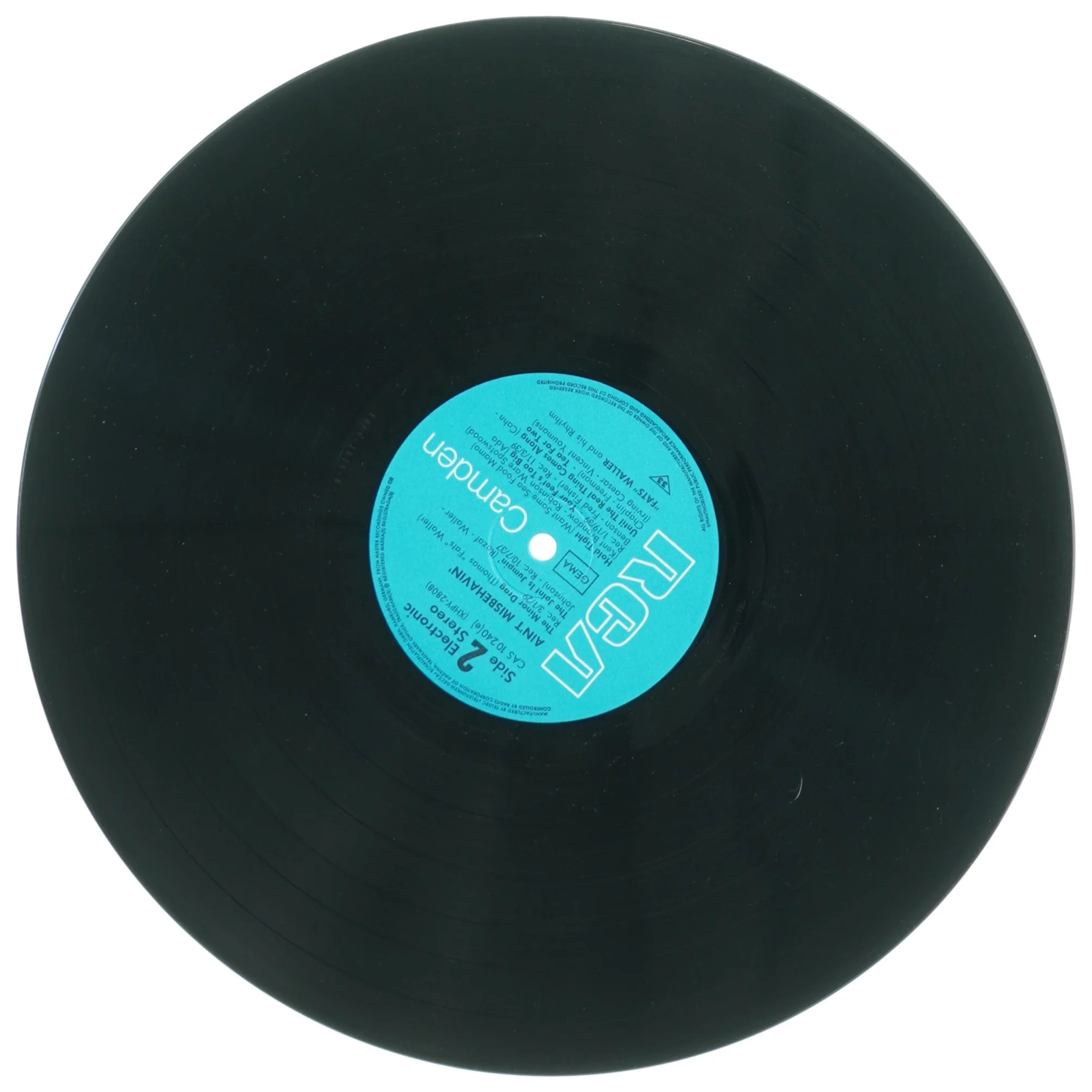 Ain't Misbehavin af Fats Waller and His Rhythm (LP) fra RCA Camden (str. 31 x 31 cm)