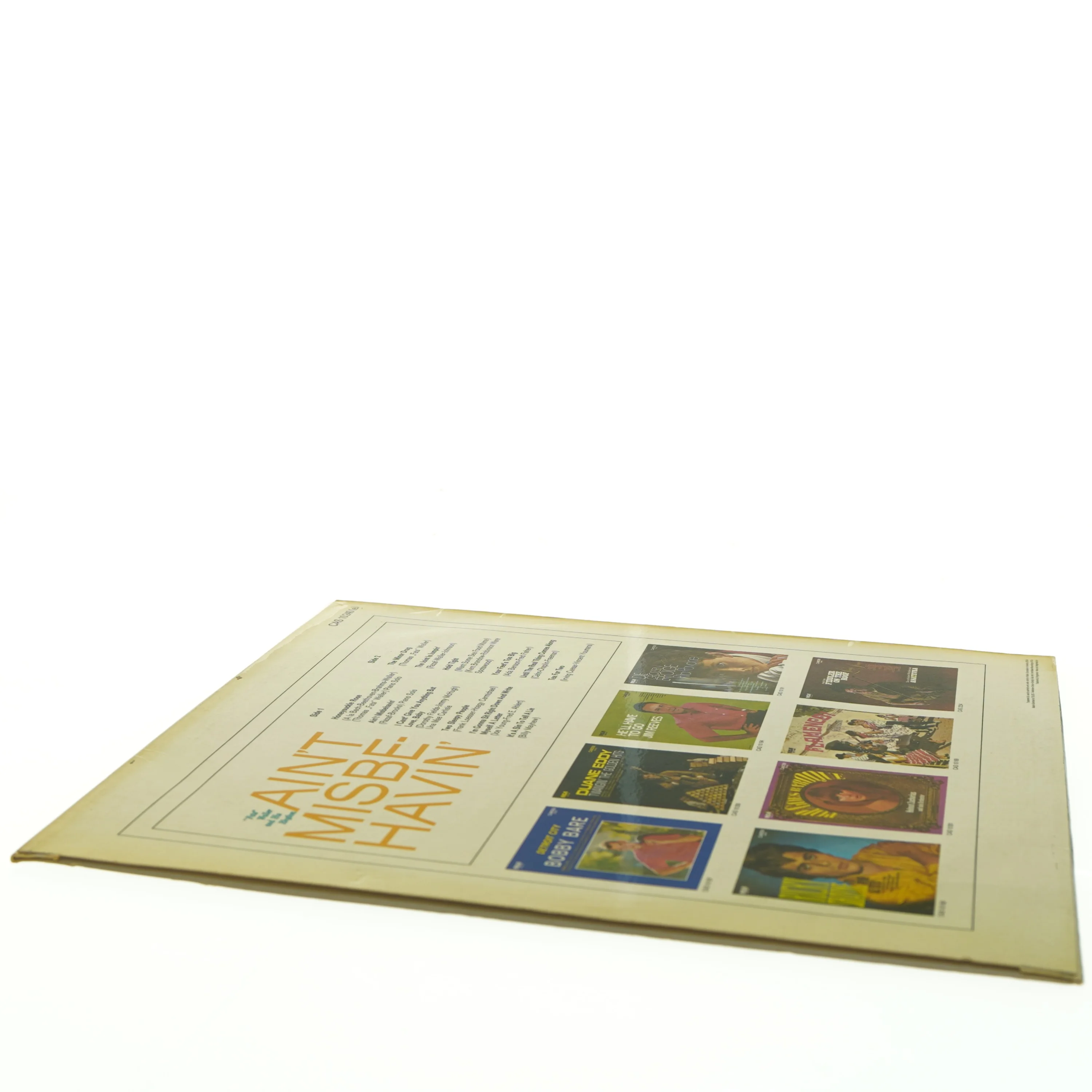 Ain't Misbehavin af Fats Waller and His Rhythm (LP) fra RCA Camden (str. 31 x 31 cm)