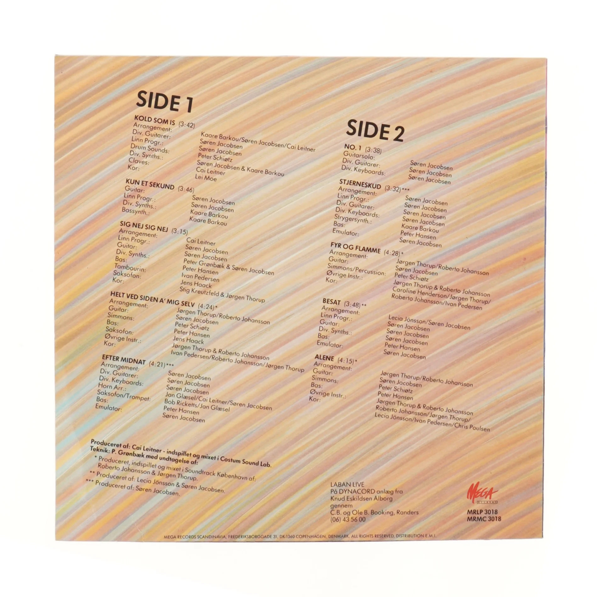 Laban 4 album fra Mega Records Scandinavia