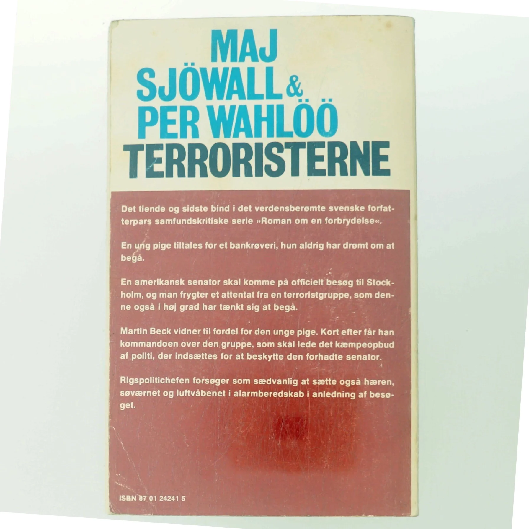 Terroristerne af Maj Sjöwall (Bog)