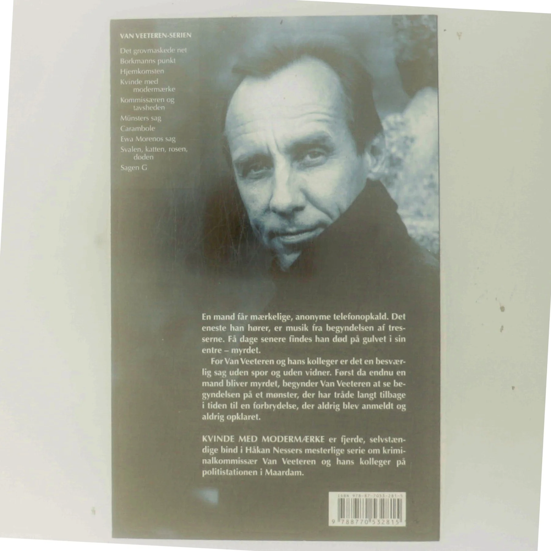 Kvinde med modermærke af Håkan Nesser (Bog)