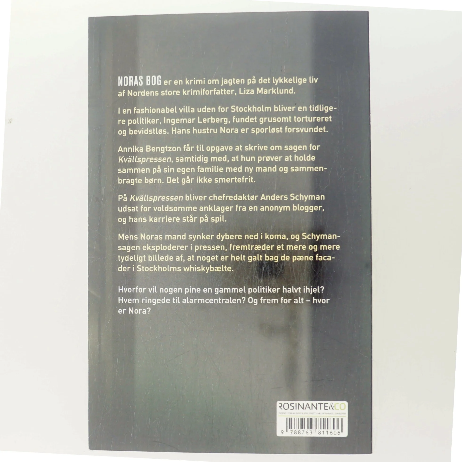 Noras bog : krimi af Liza Marklund (Bog)