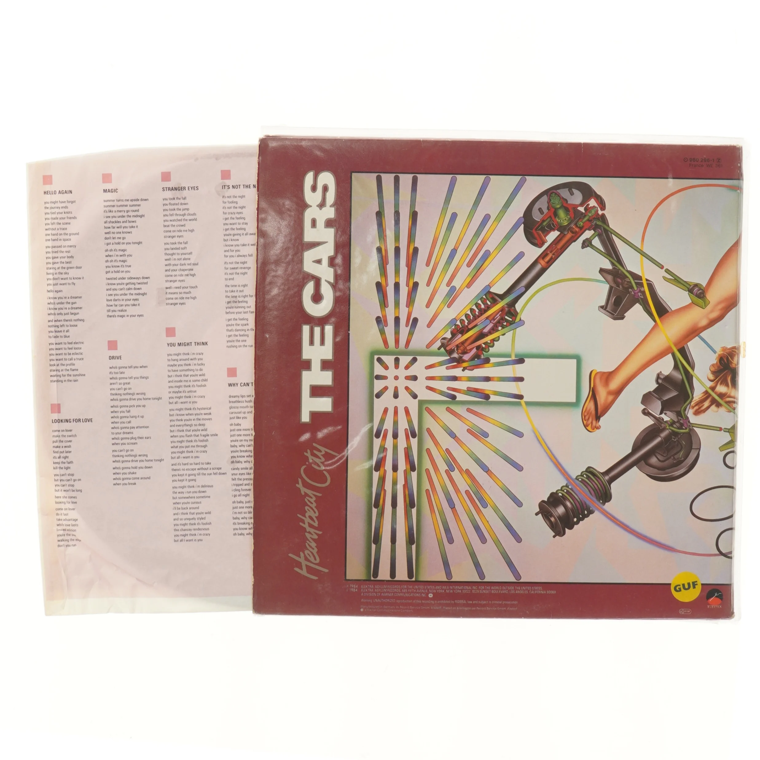 The Cars - Heartbeat City Vinyl