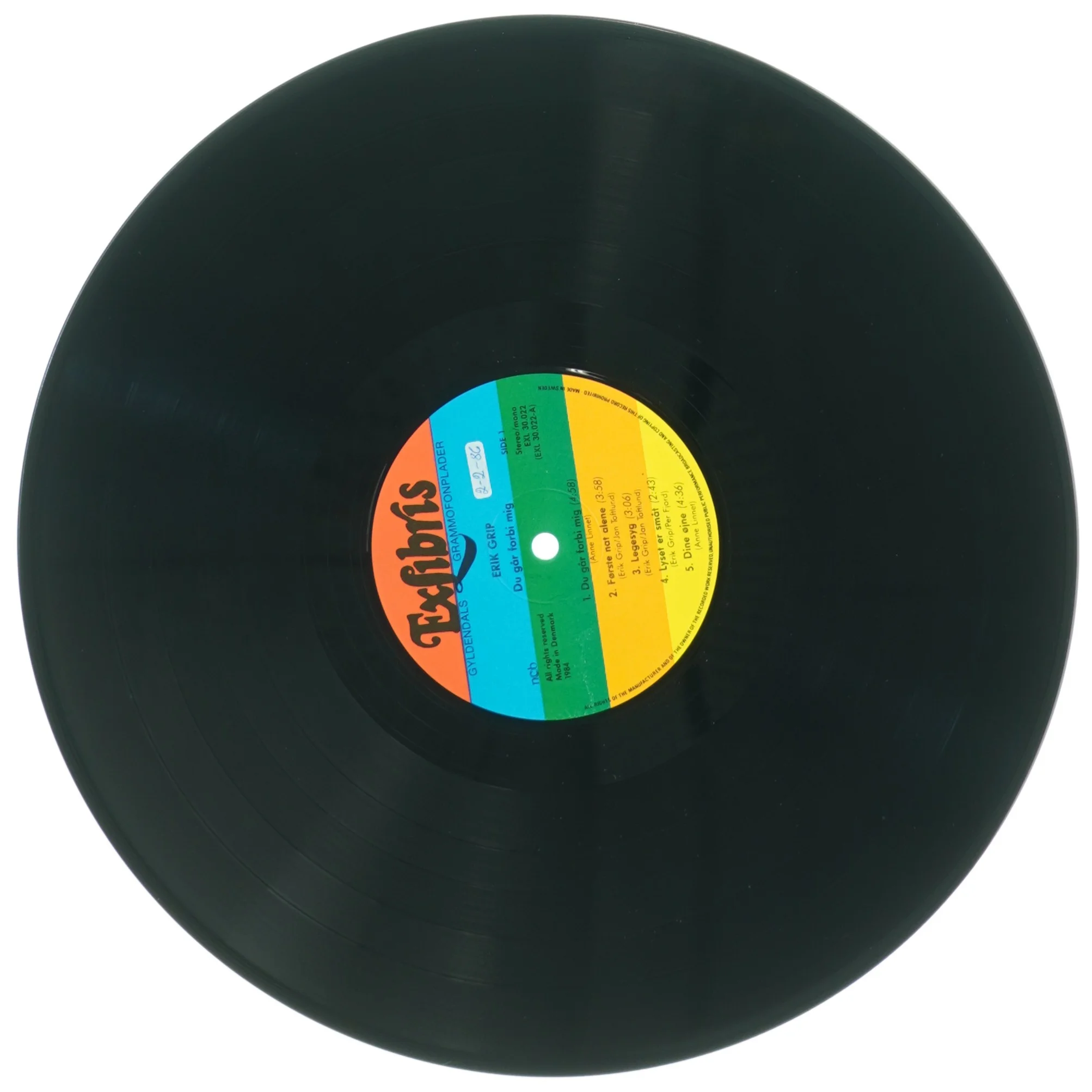 Erik Grip - Du Går Forbi Mig fra Exlibris (str. 31 x 31 cm)