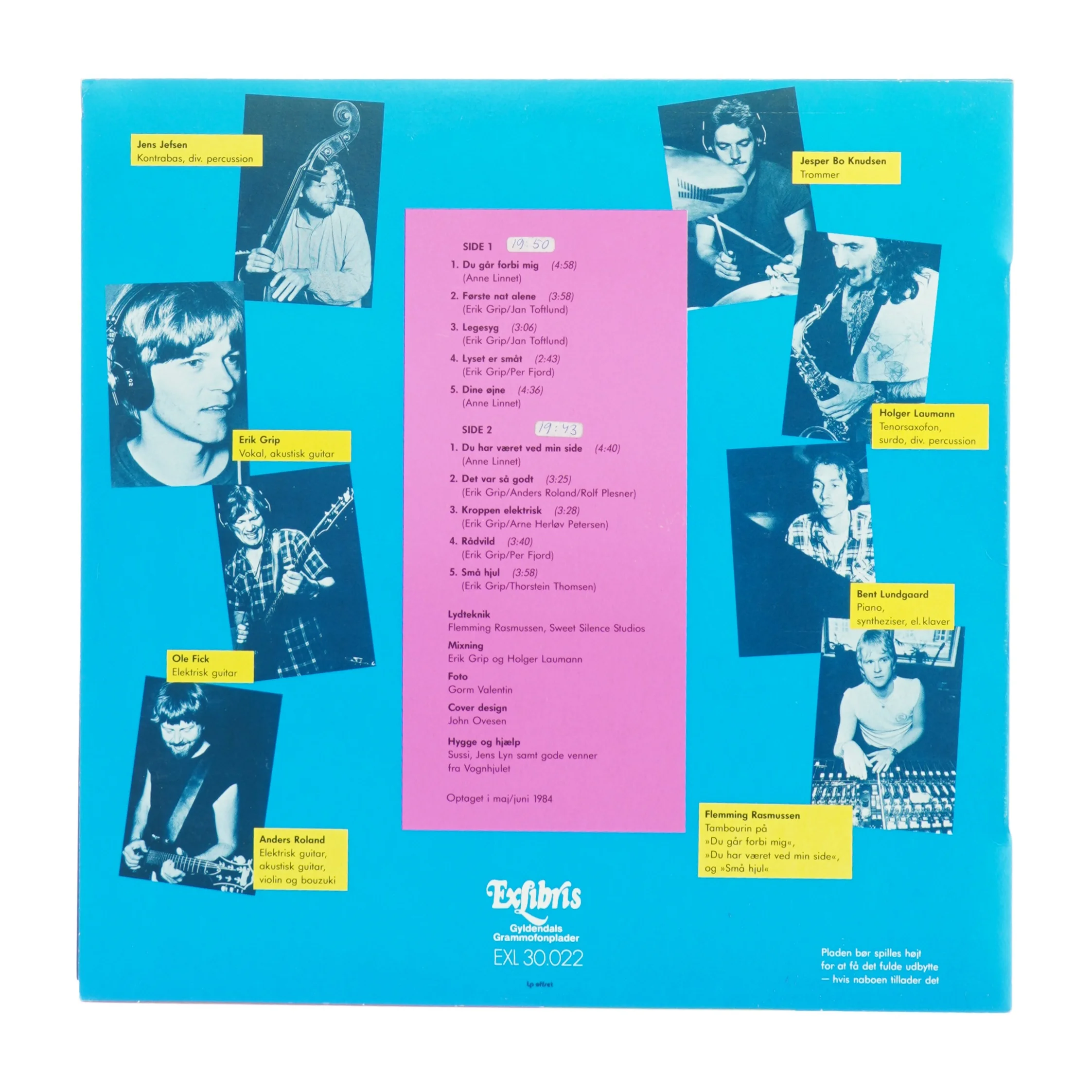 Erik Grip - Du Går Forbi Mig fra Exlibris (str. 31 x 31 cm)