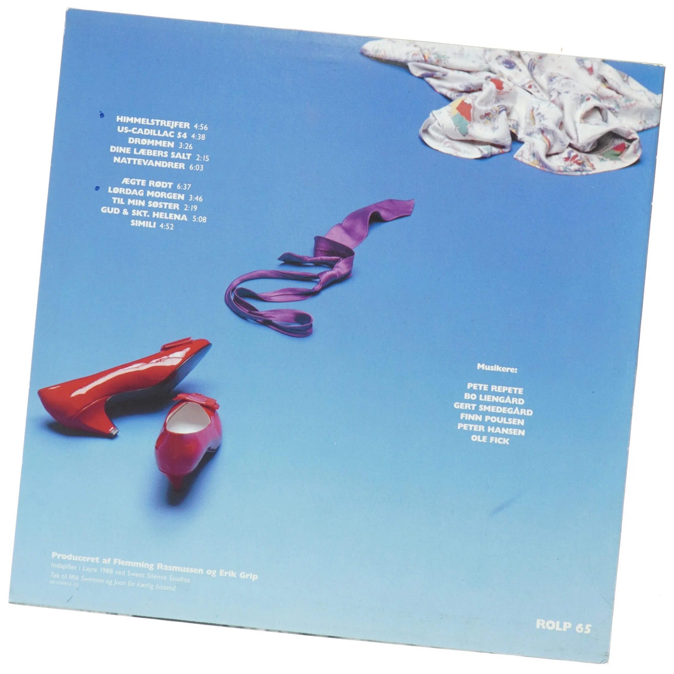 Erik Grip - Himmelstrejfer LP fra Rosen (str. 31 x 31 cm)