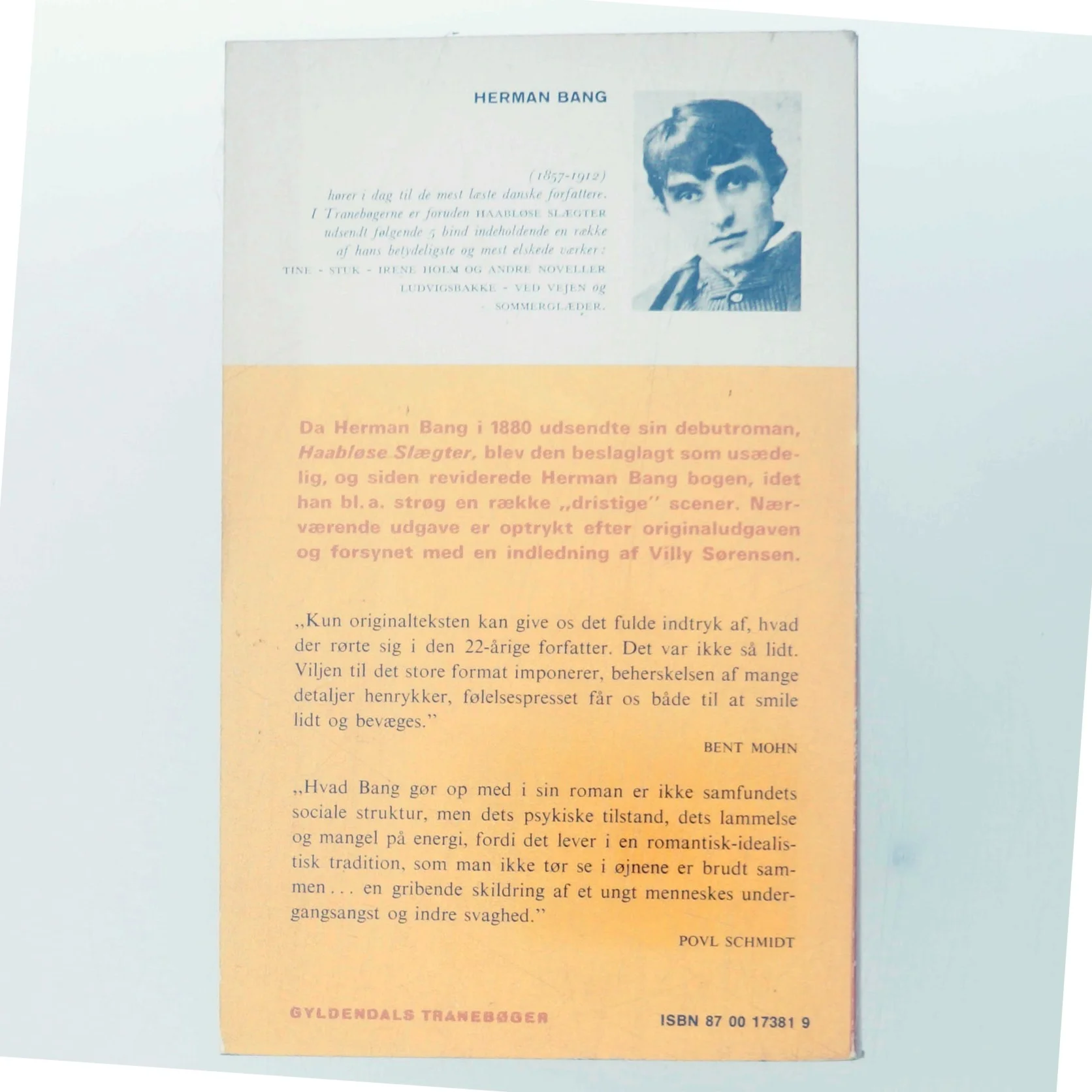 Haabløse Slægter af Herman Bang (Bog)